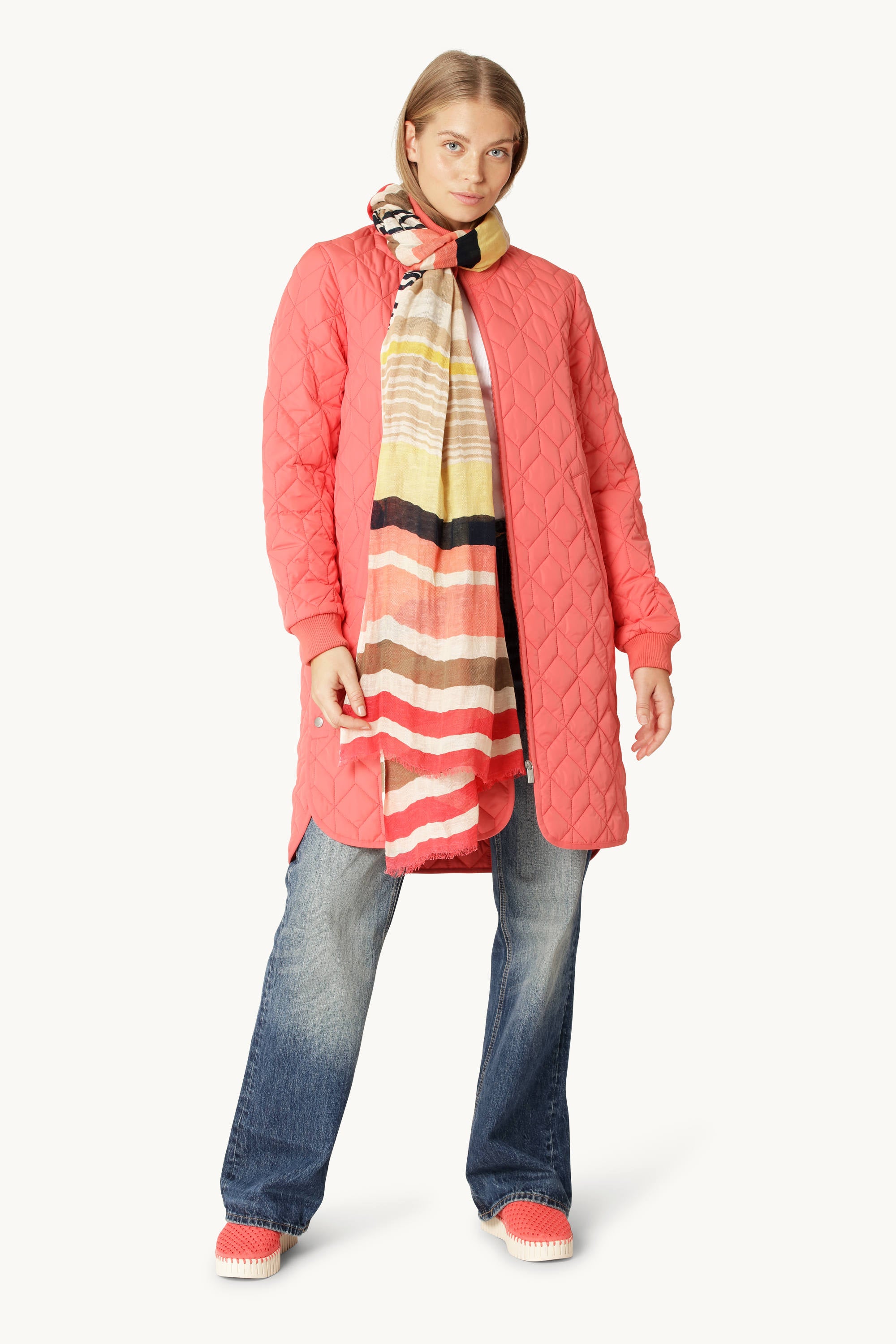 Long Padded Quilt Jacket - Dubarry