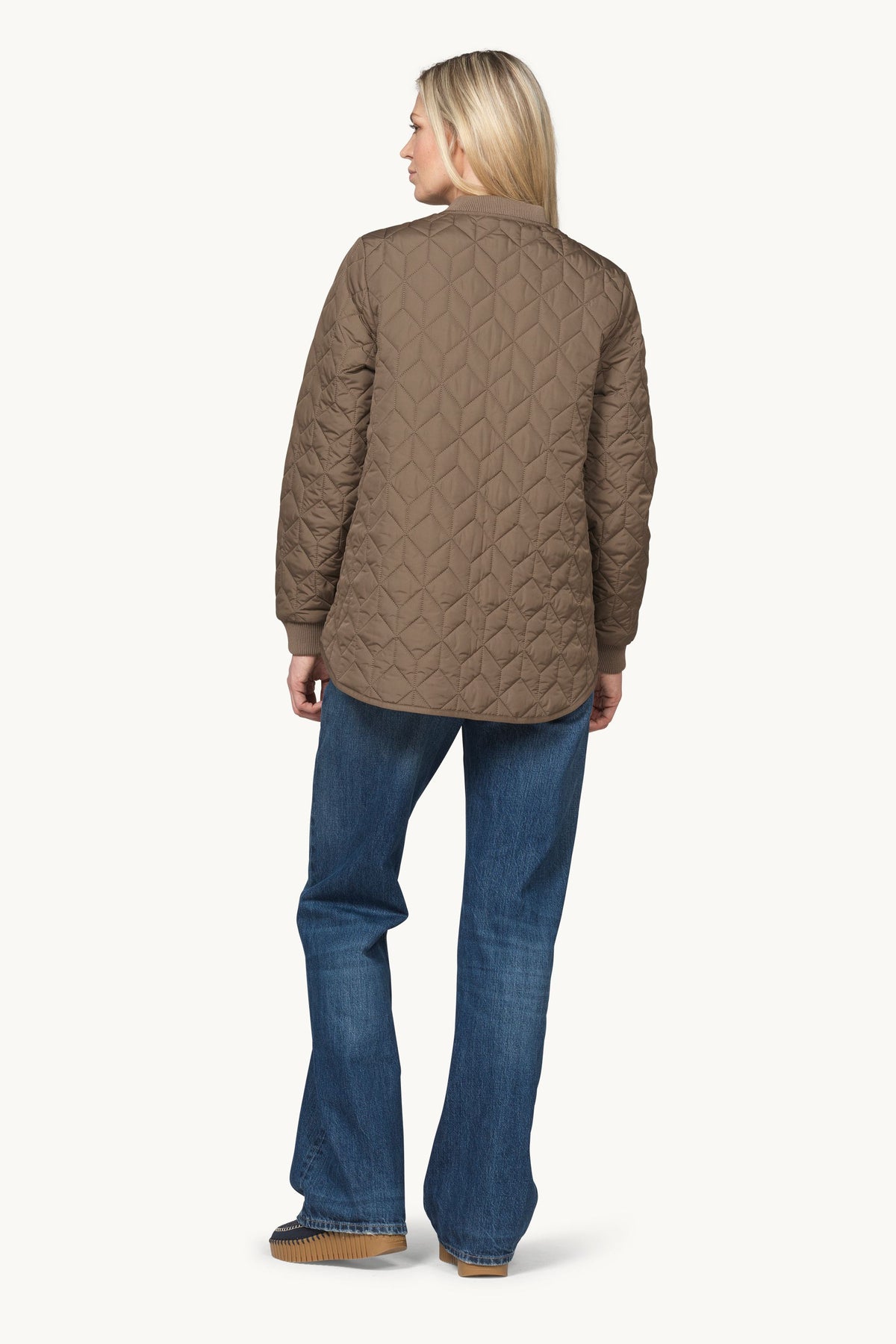Quilted Jacket - Mud