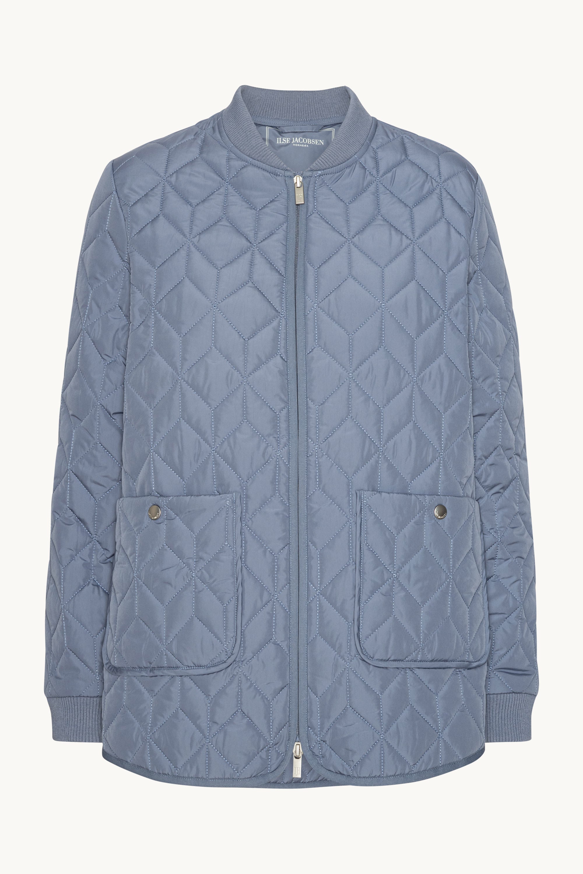 Quilt Jacket - Grey Blue