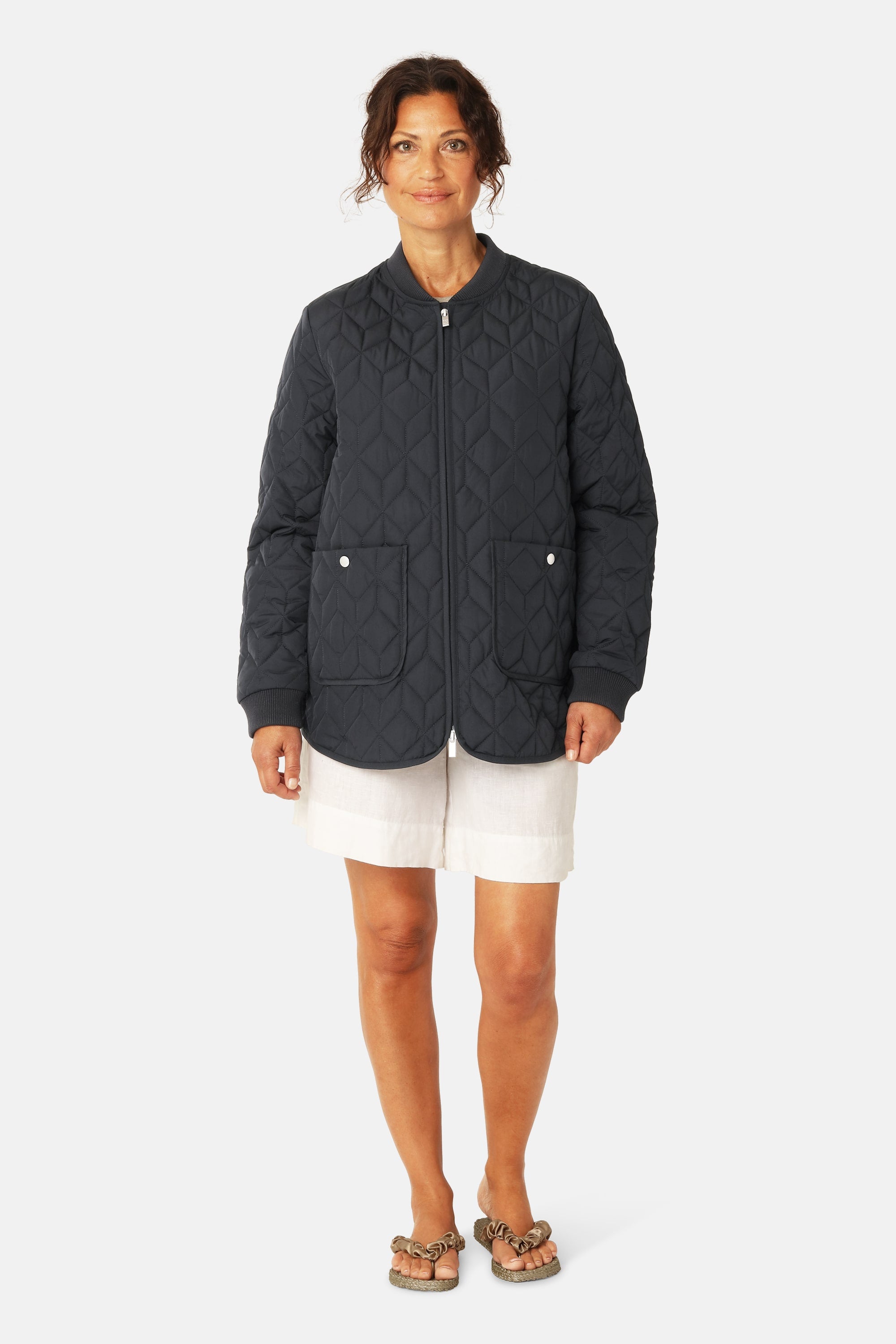 Quilt Jacket - Dark Indigo