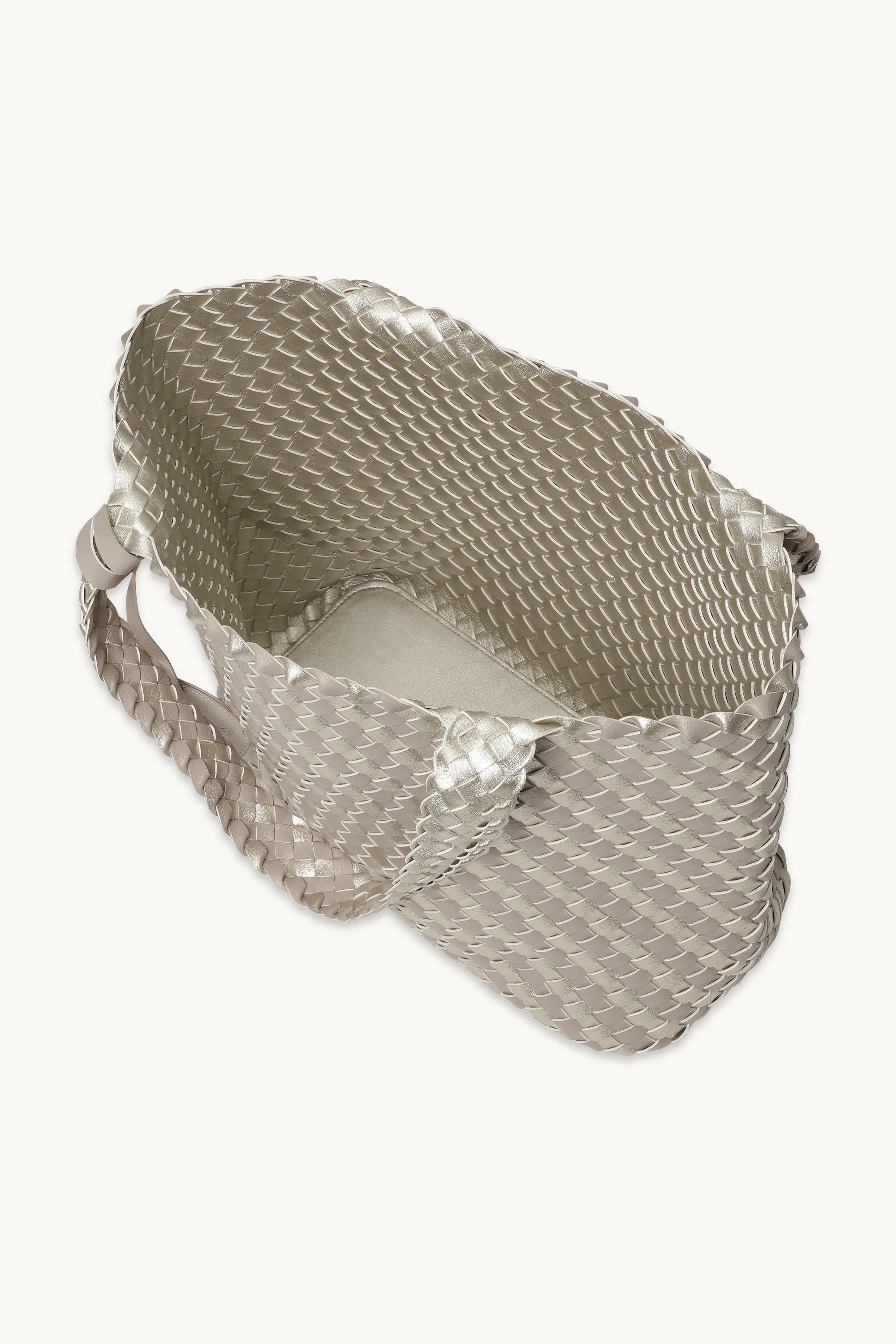 Tote Bag Braided - Atmosphere Platin