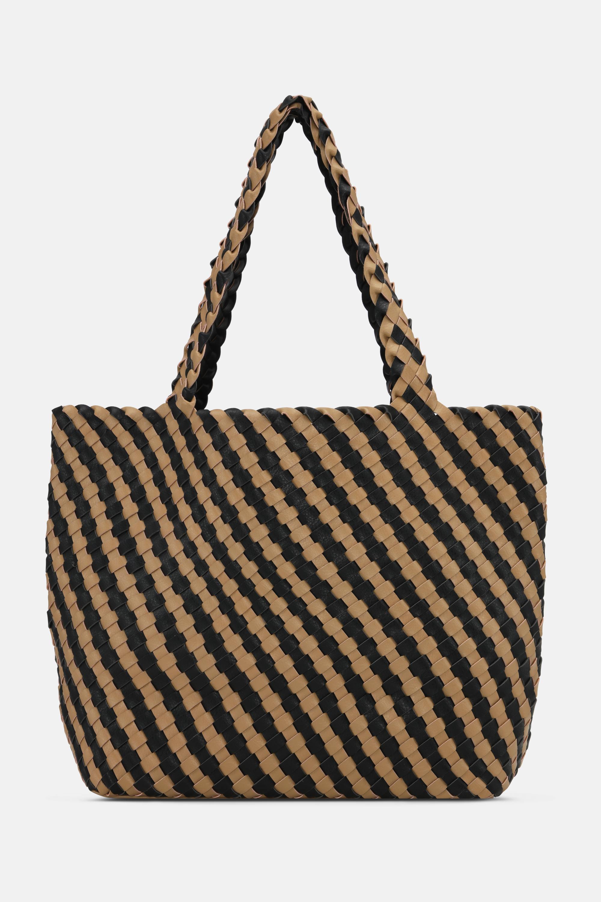 Tote Bag Braided - Incense Black