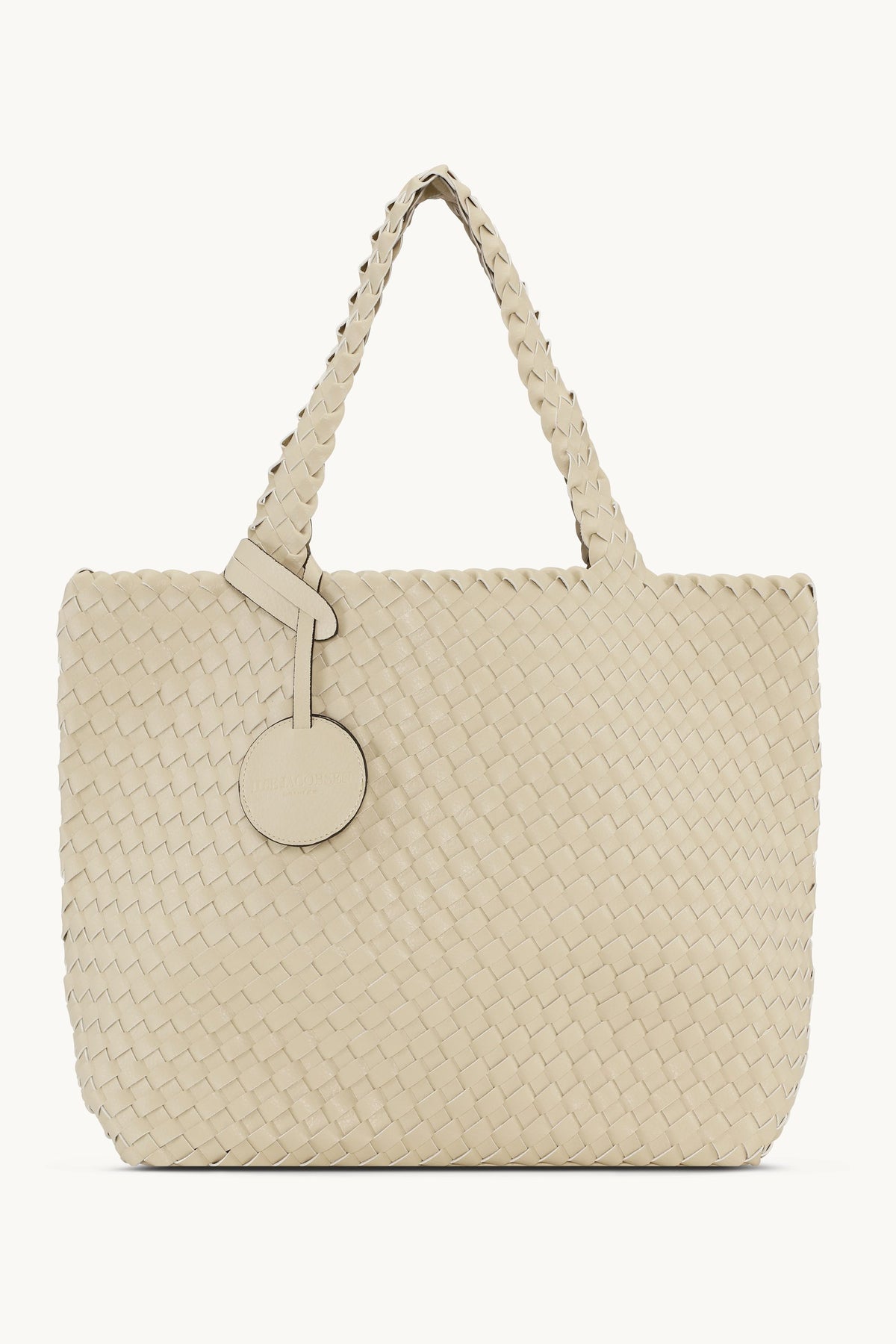 Tote Bag Braided - Ivory Platin