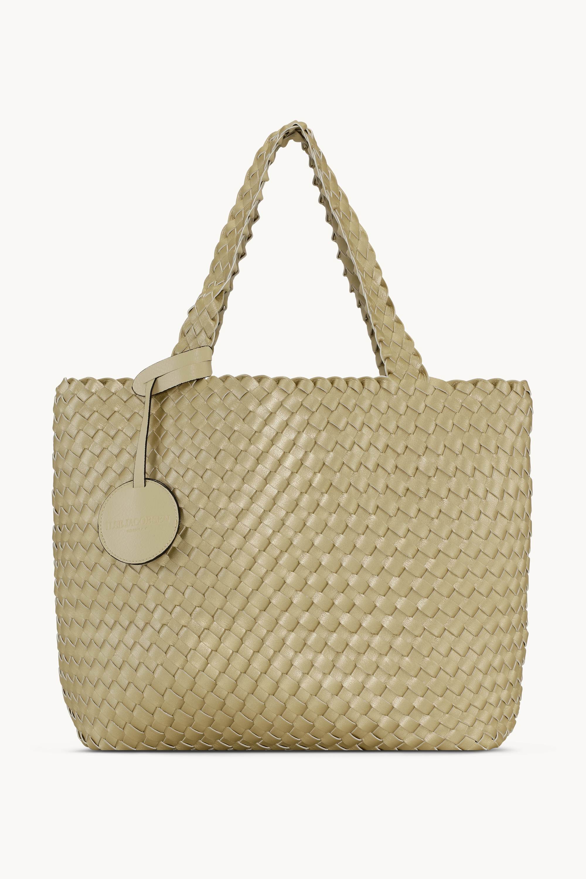 Tote Bag Braided - Ivory Platin