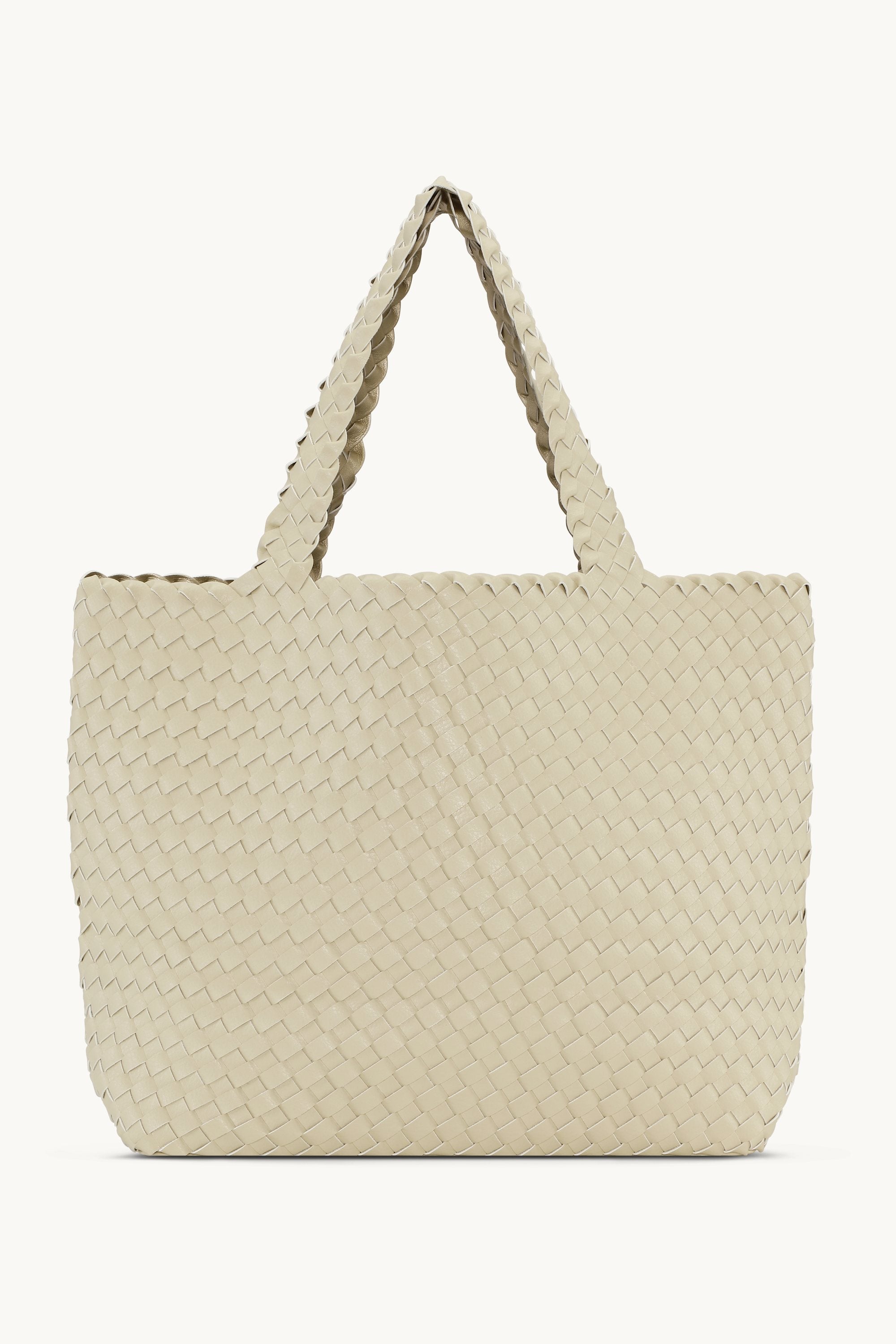 Tote Bag Braided - Ivory Platin