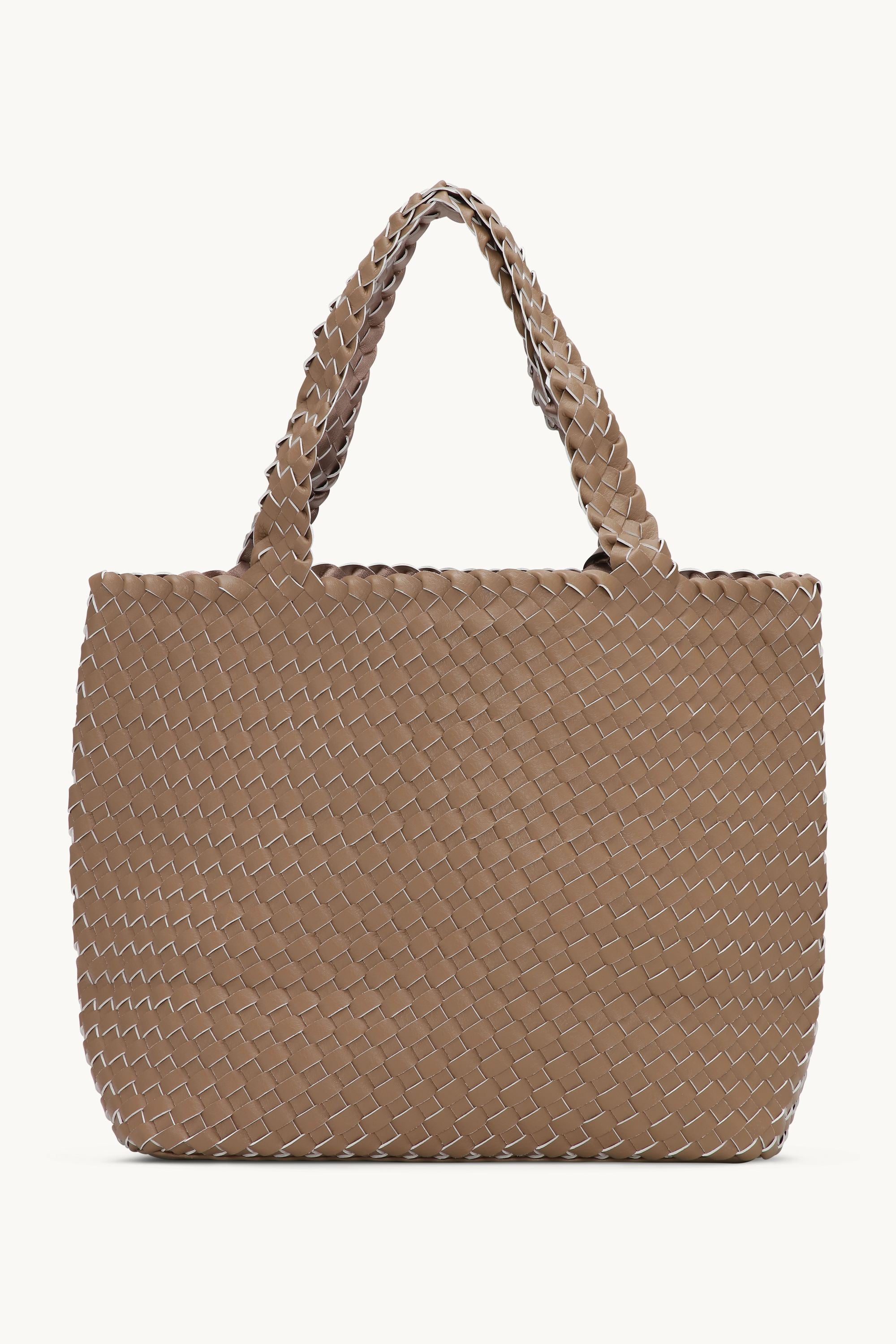 Tote Bag Braided - Mocca Metallic Mocca