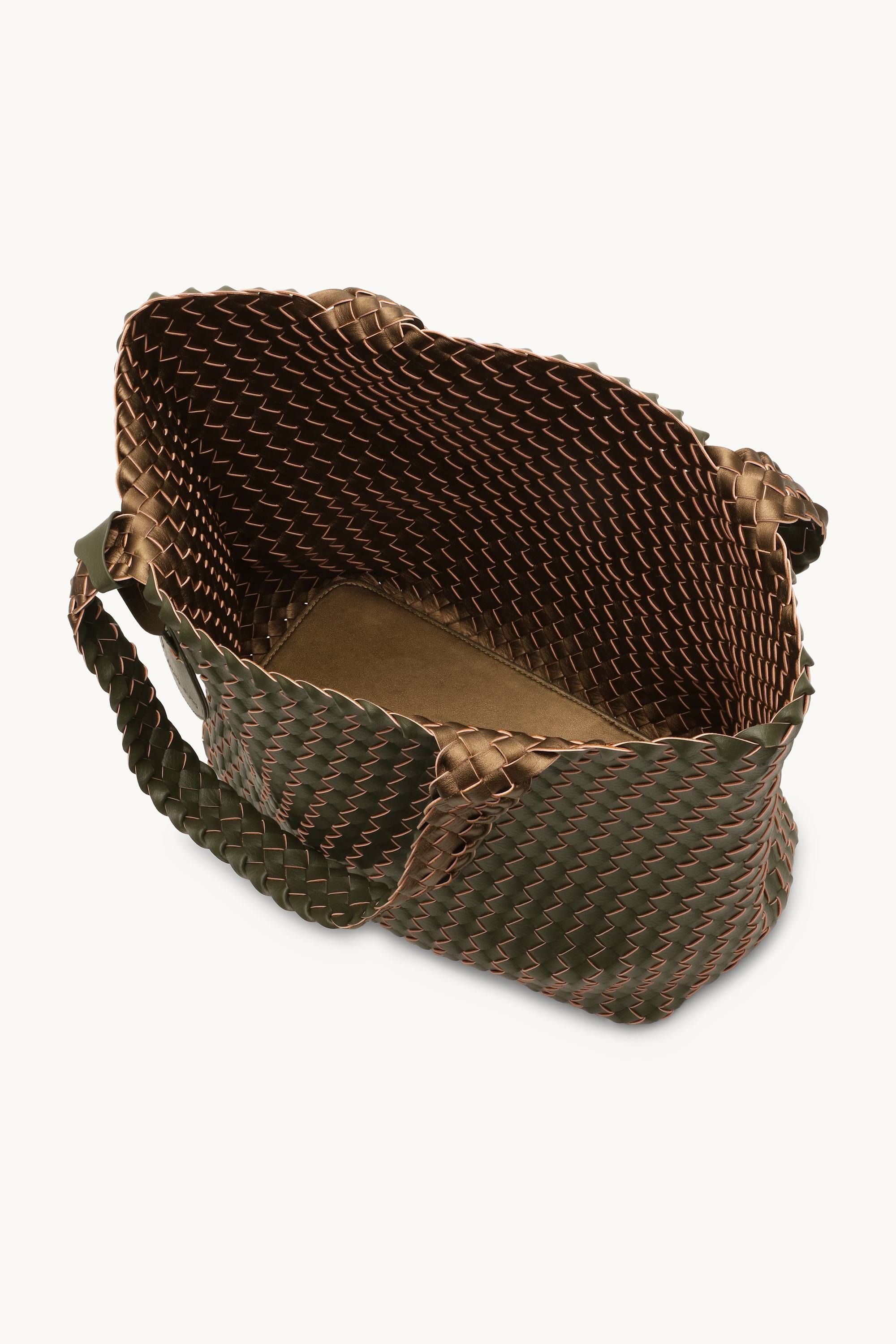 Tote Bag Braided - Army Olive Leaf