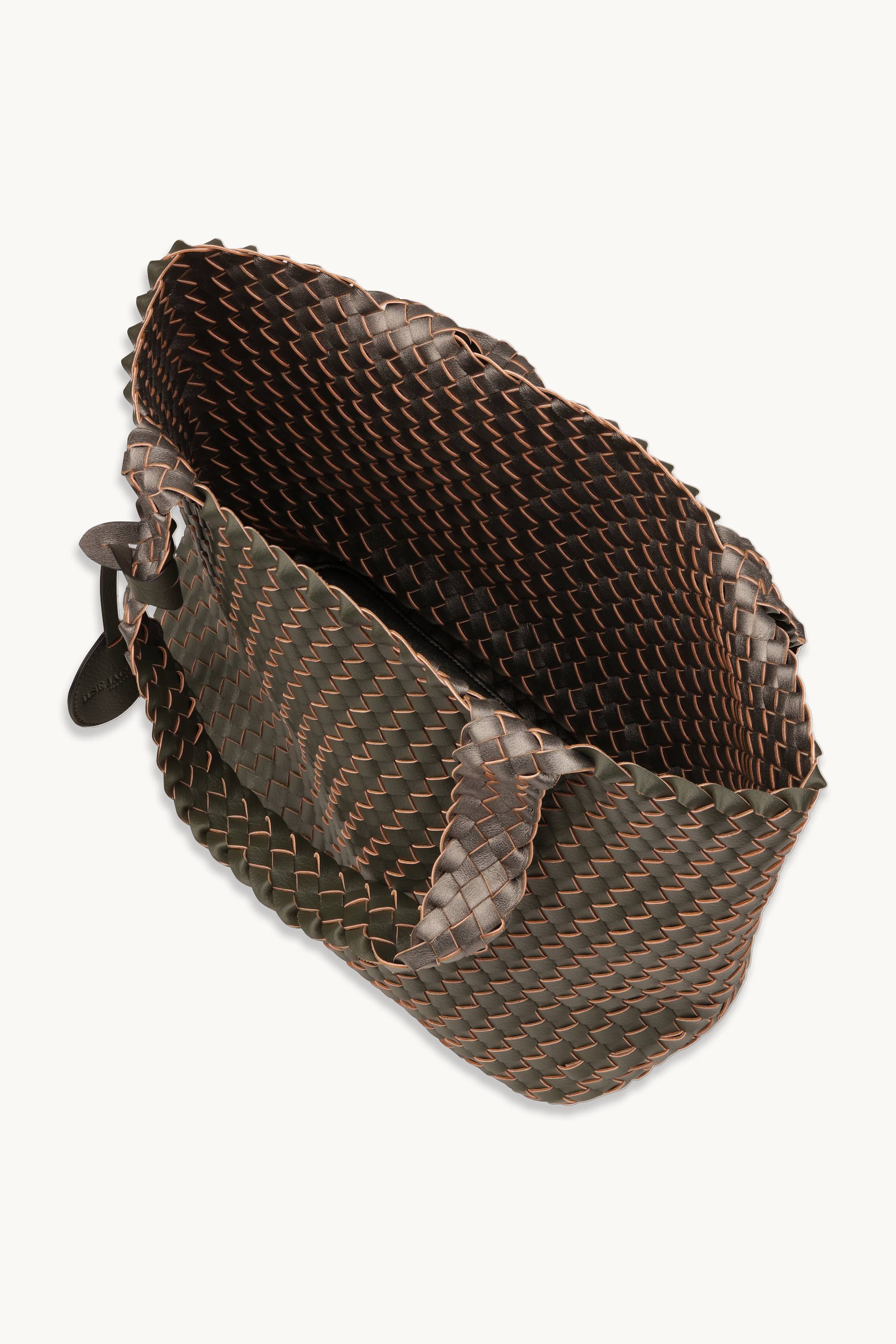 Tote Bag Braided - Army Gun Metal
