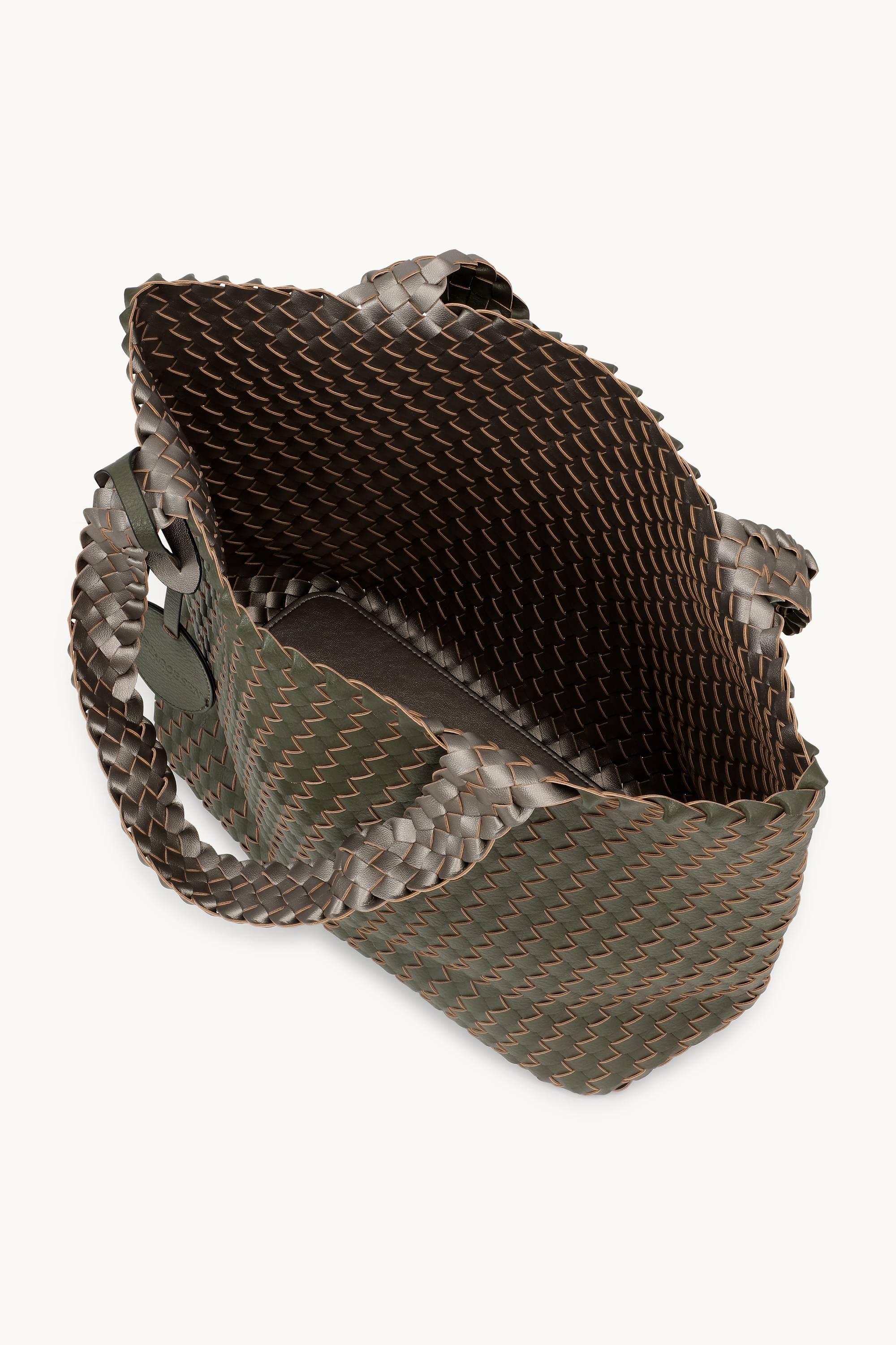 Tote Bag Braided - Army Gun Metal