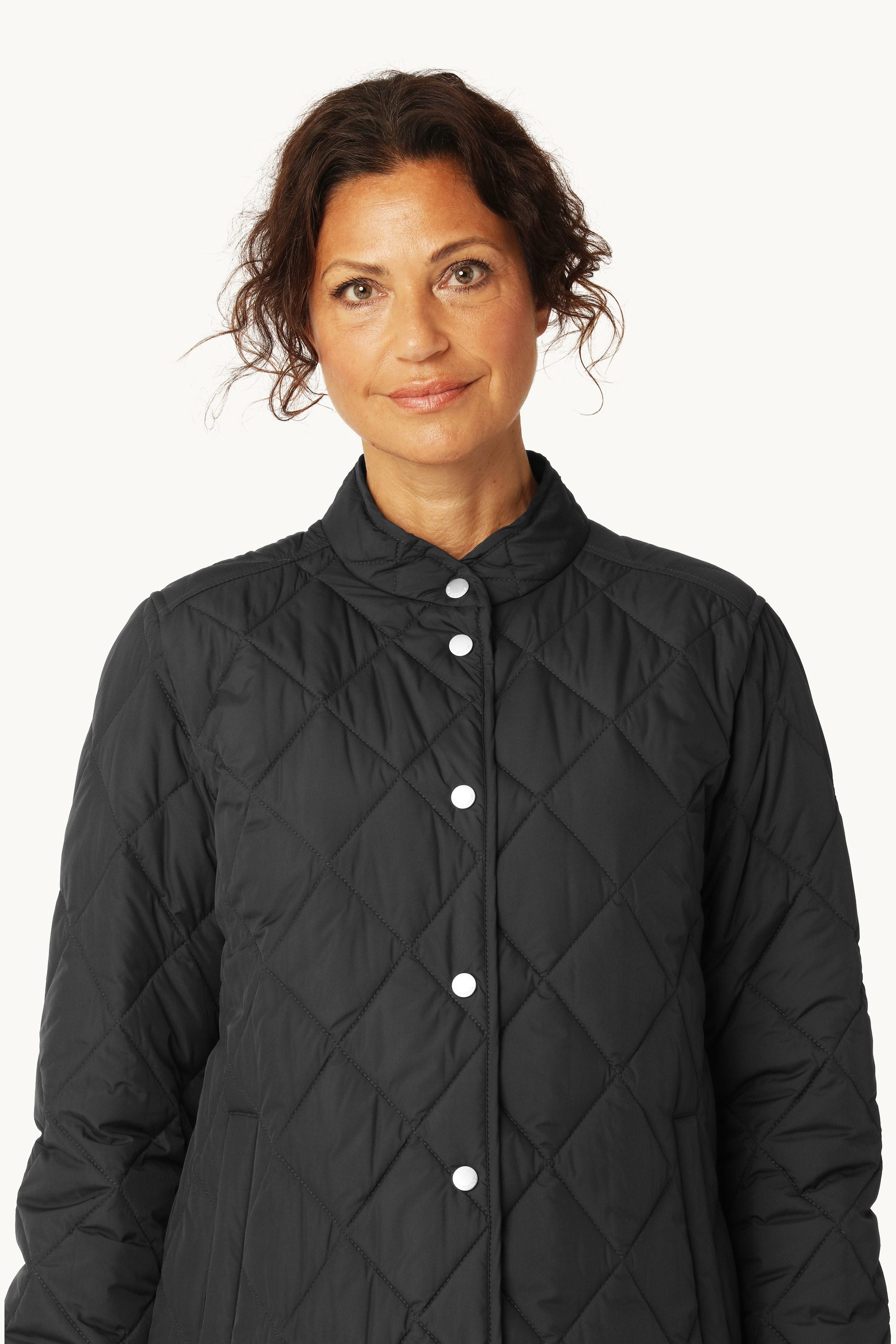 Quilted Shirt Jacket - Dark Indigo