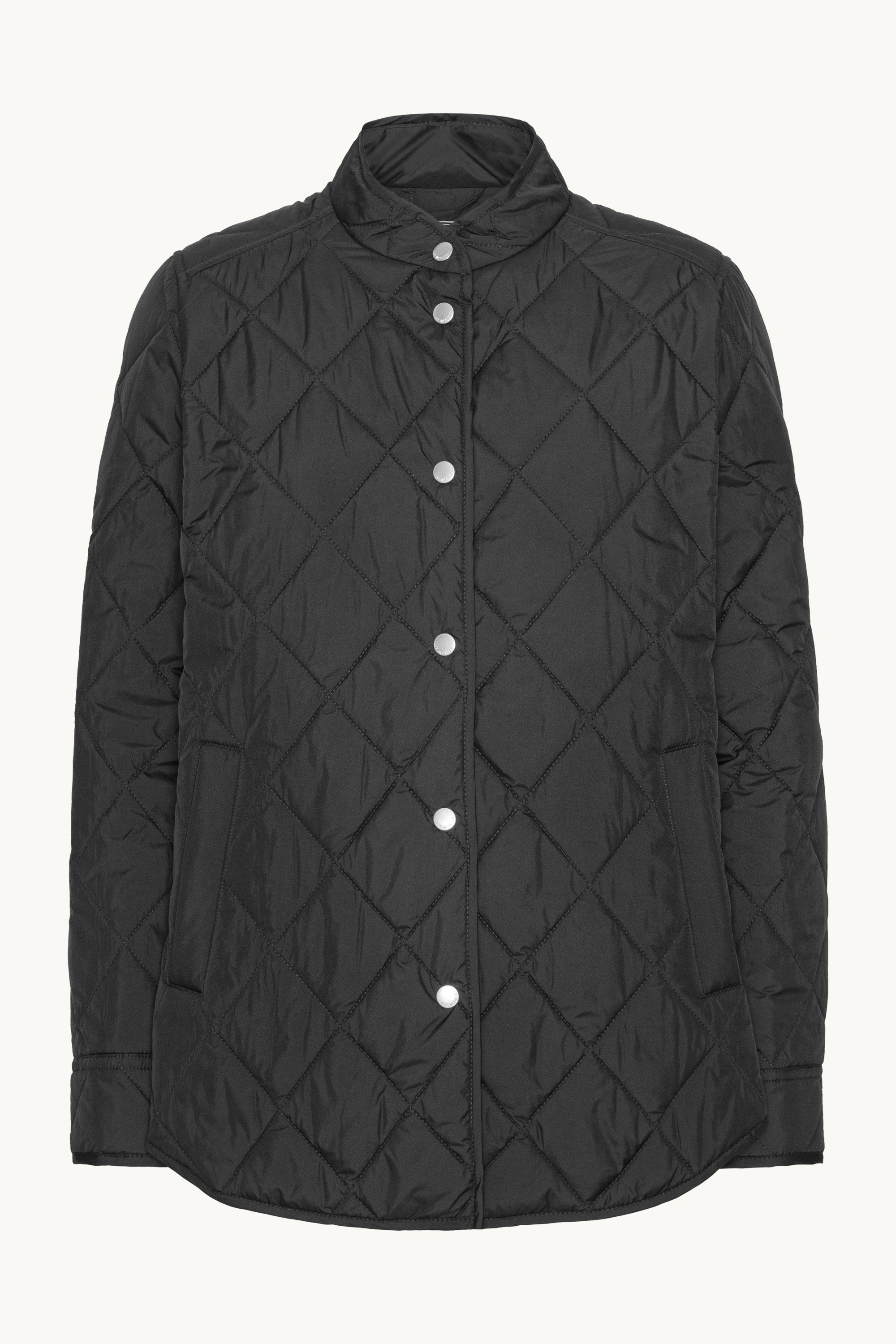 Quilted Shirt Jacket - Dark Indigo