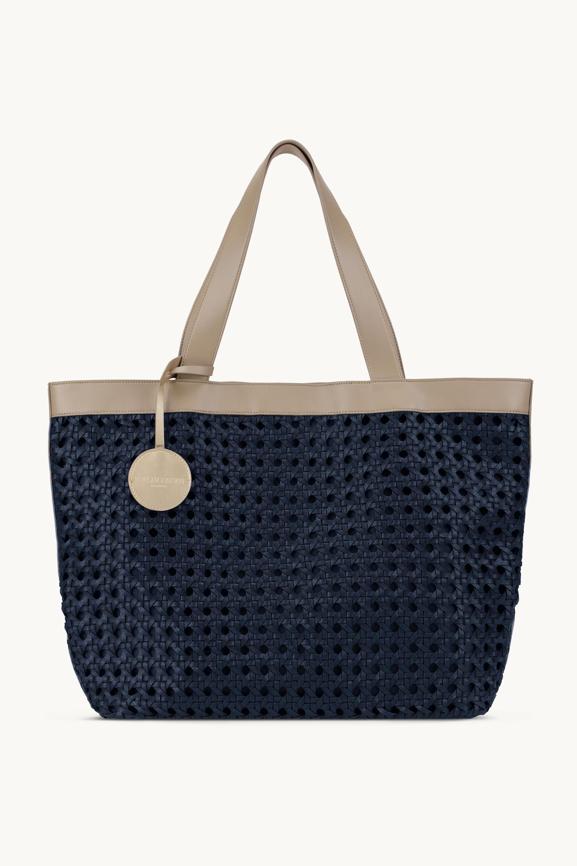 Large Beach Bag - Dark Indigo Sand Pile