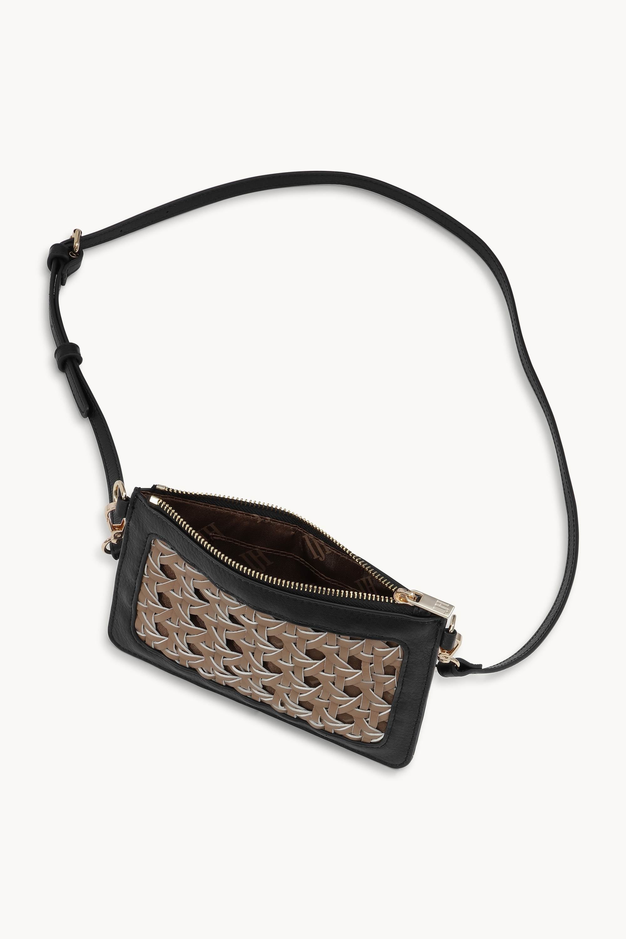 Braided Wallet - Mocca Black