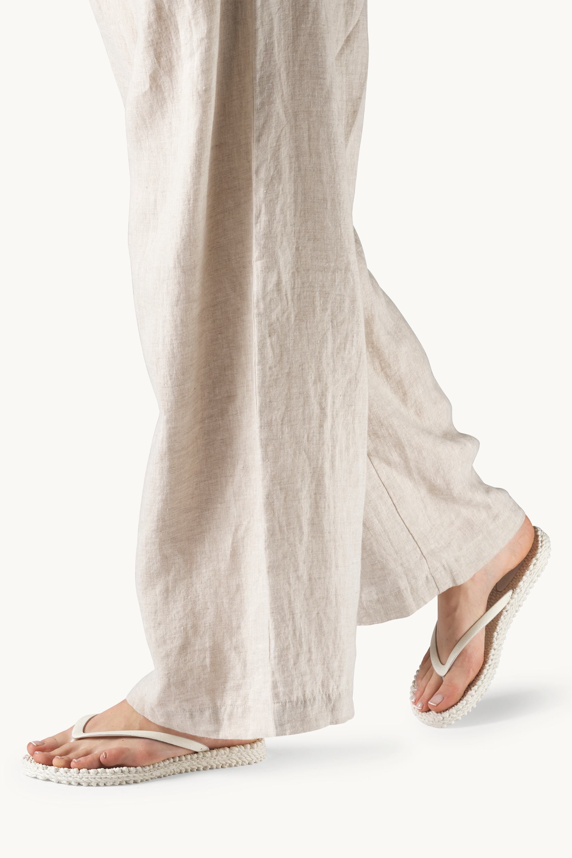 Flip-flops Glitter - Creme