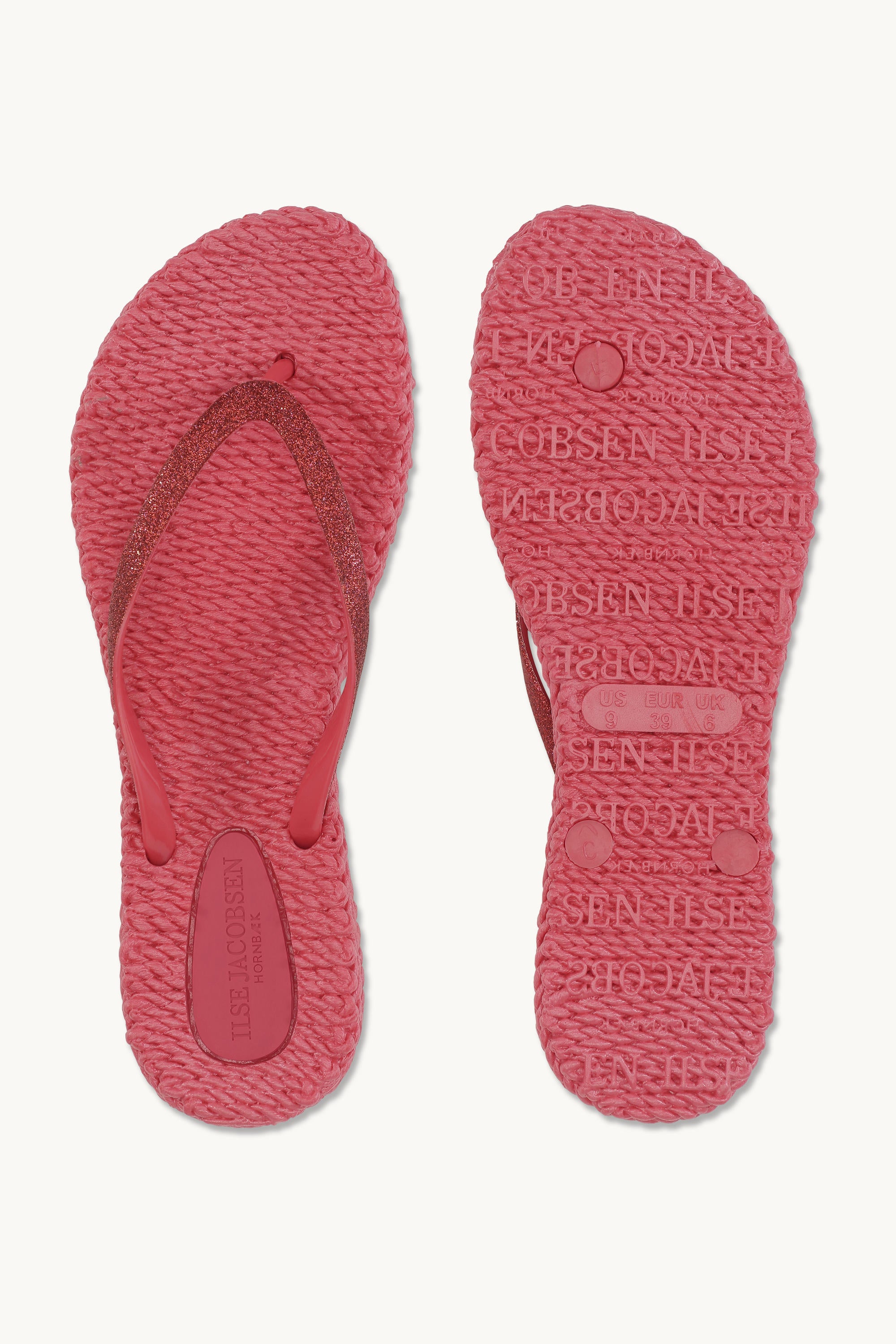 Flip-flops Glitter - Raspberry