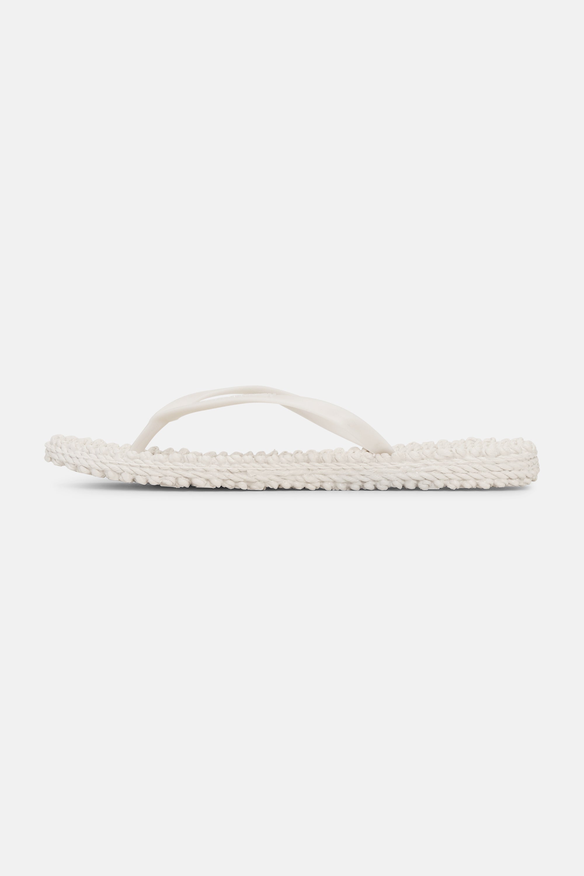 Flip Flops With Logo - Creme