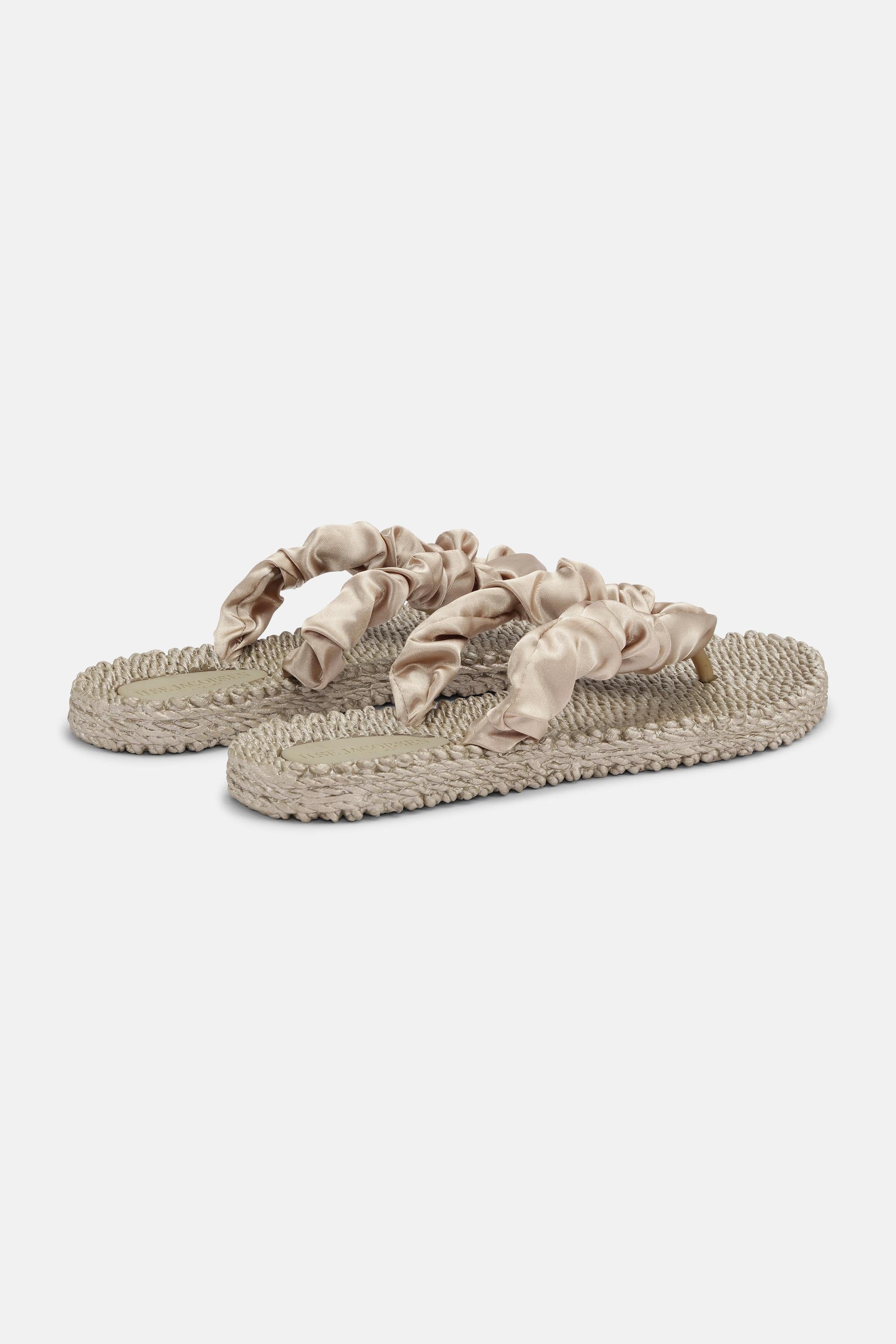 Flip-flops Fabric - Platin