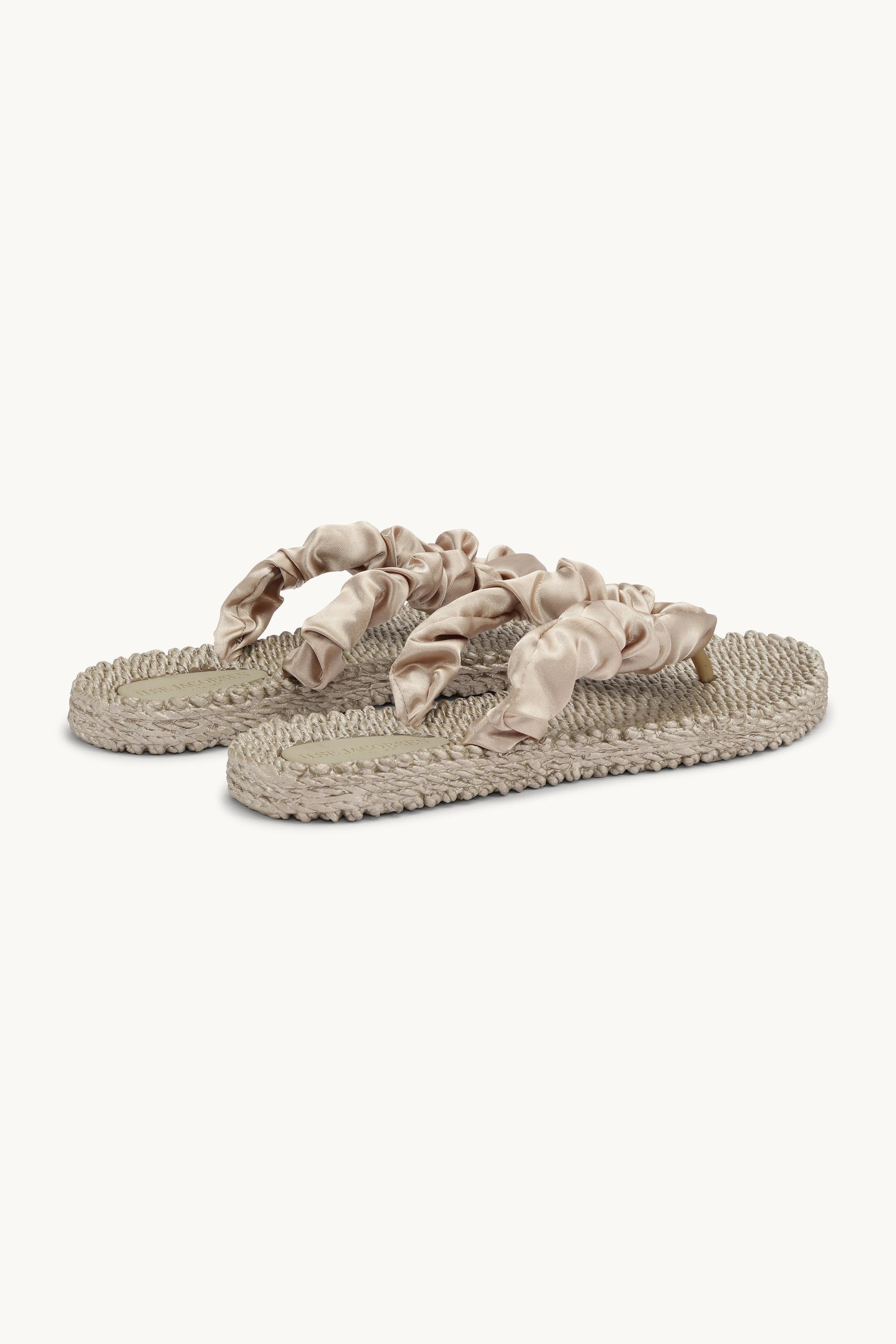 Flip-flops Fabric - Platin