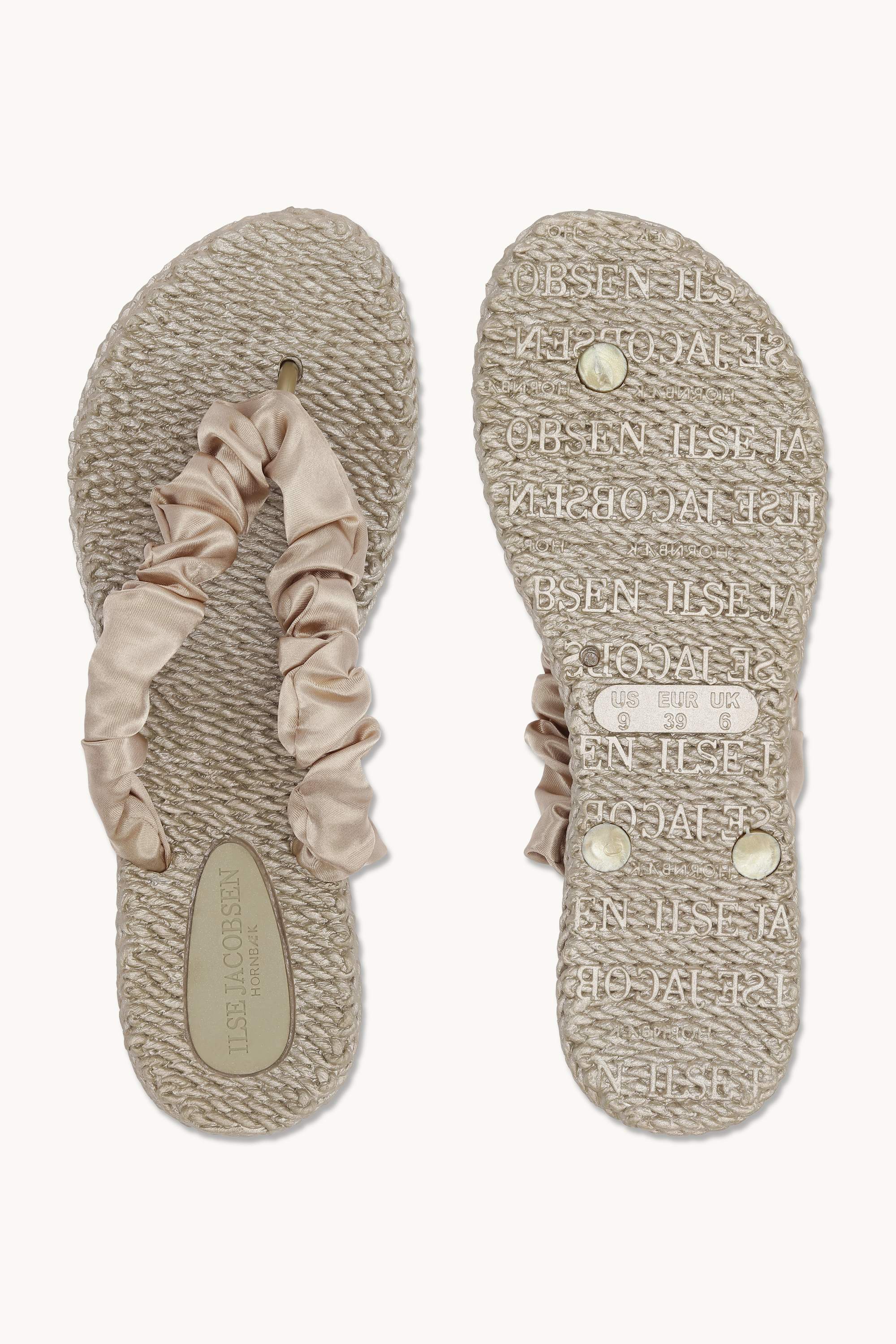 Flip-flops Fabric - Platin