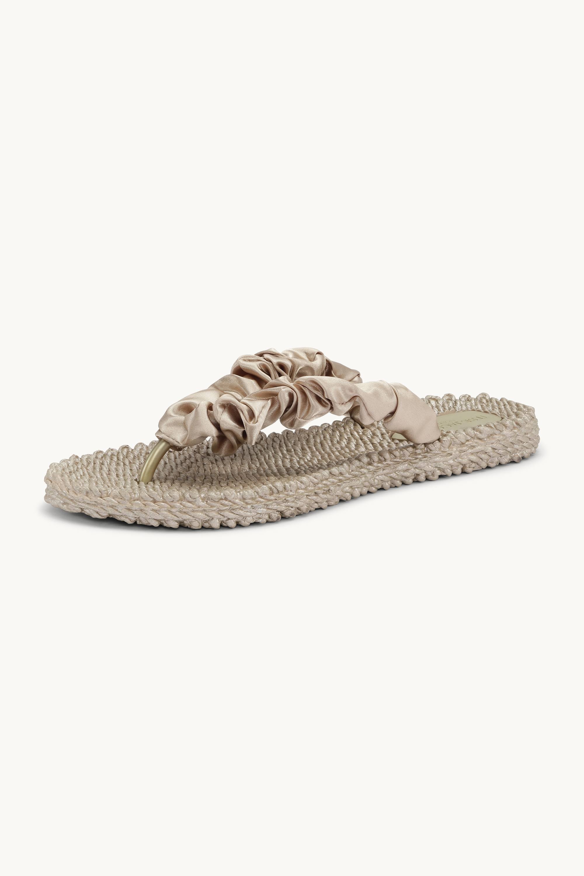 Flip-flops Fabric - Platin