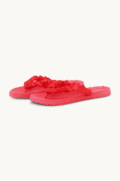 Flip-flops Fabric - Raspberry