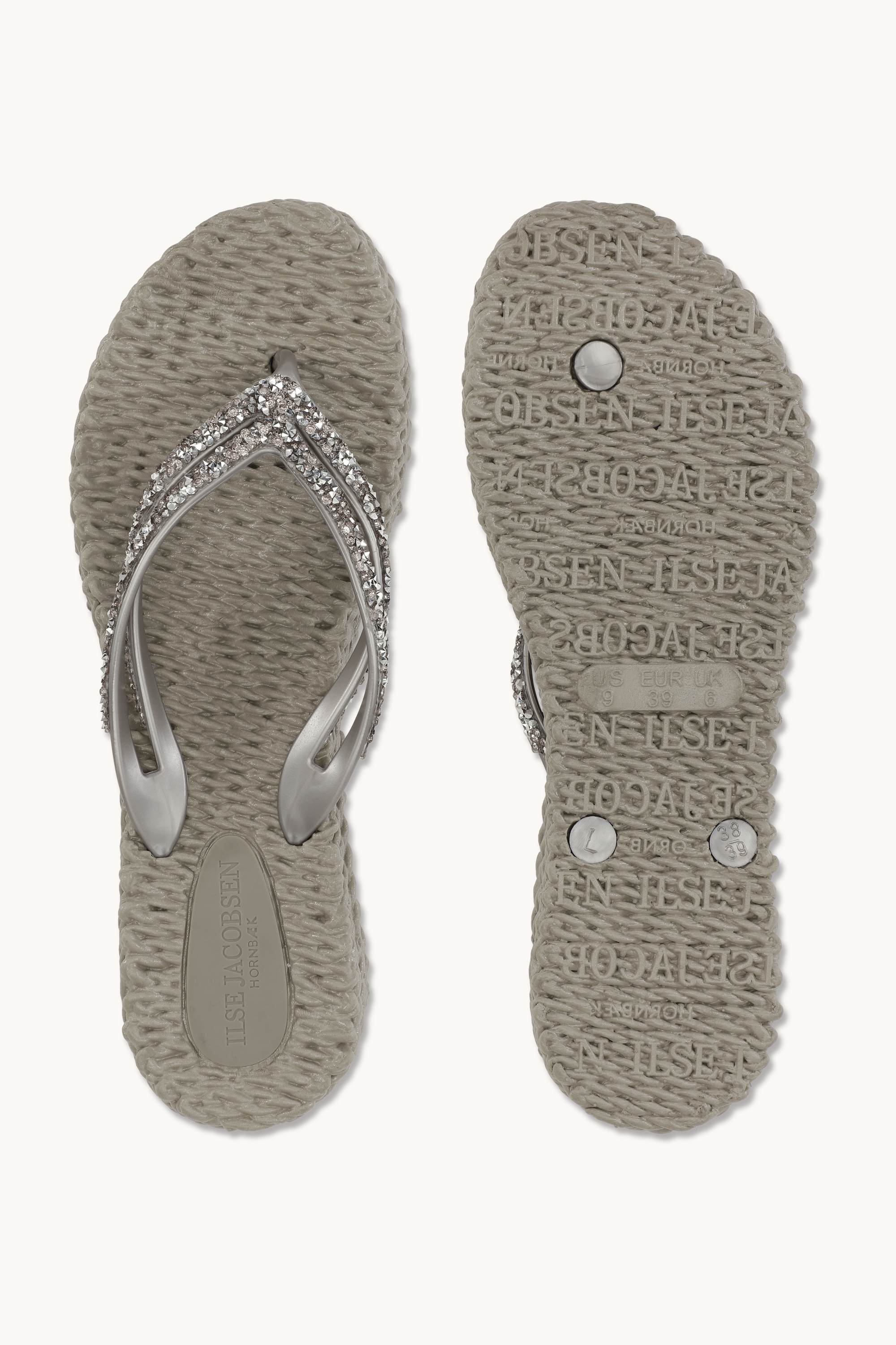 Platform Flip-flops Glitter Stones - Atmosphere