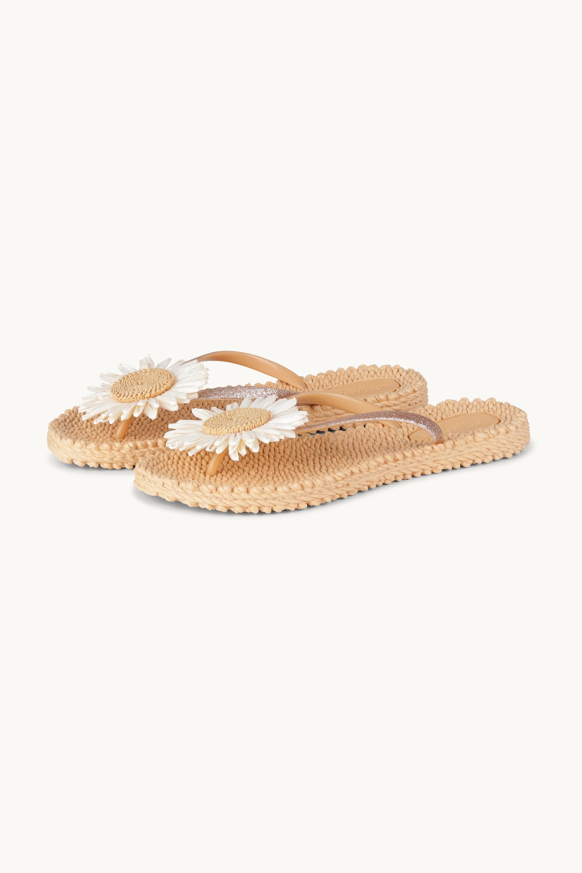 Flip-flops Flower - Beige