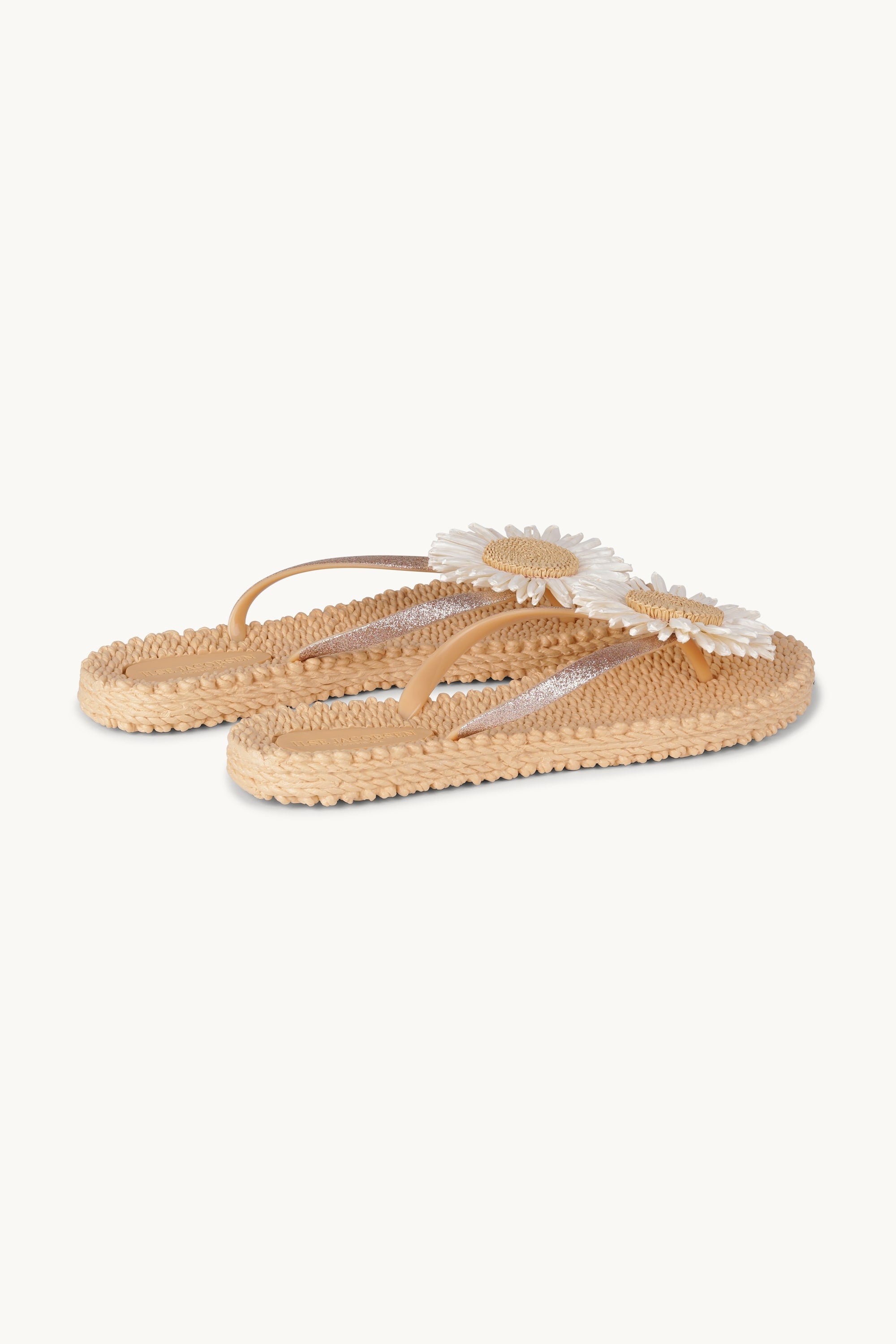 Flip-flops Flower - Beige
