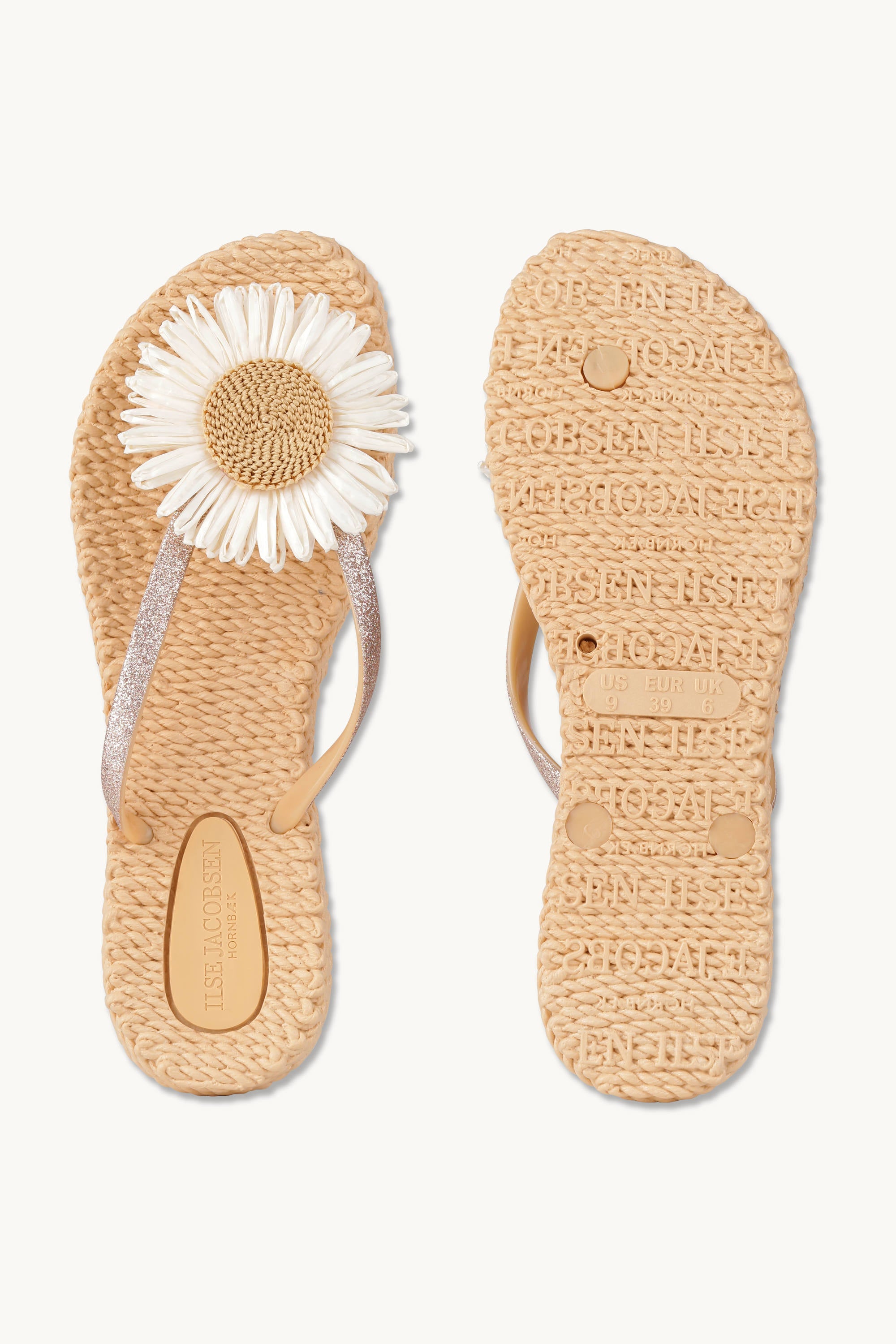 Flip-flops Flower - Beige