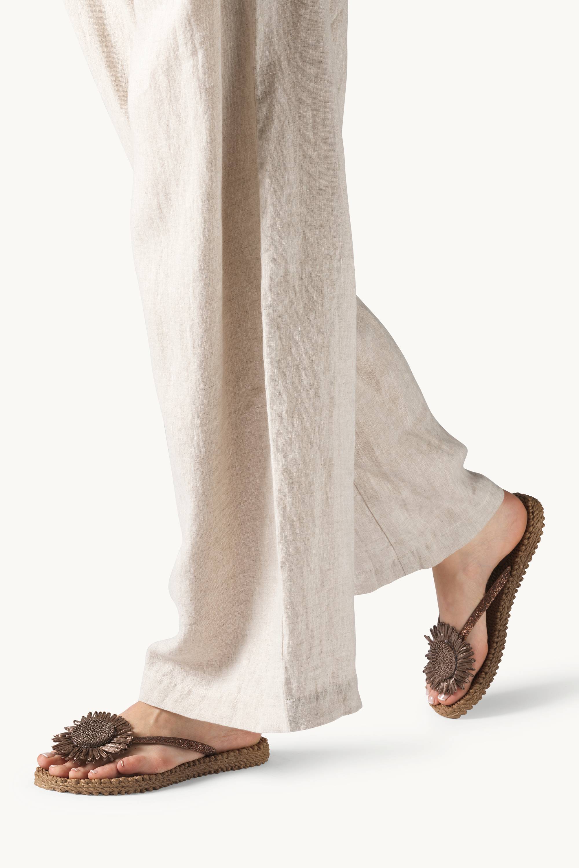 Flip-flops Flower - Mocca