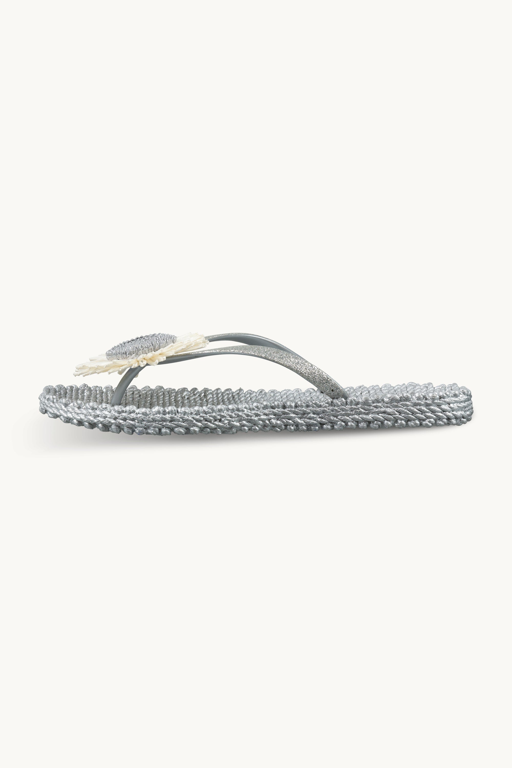 Flip-flops Flower - Silver