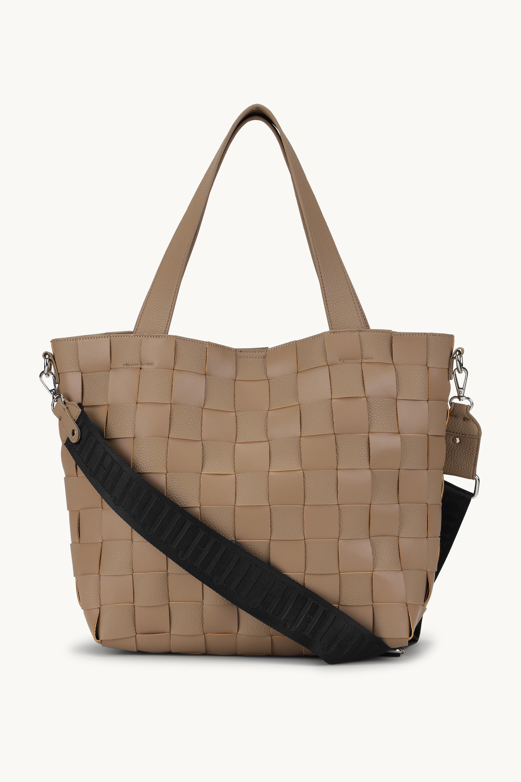 Crossbody Shopper Bag - Greige
