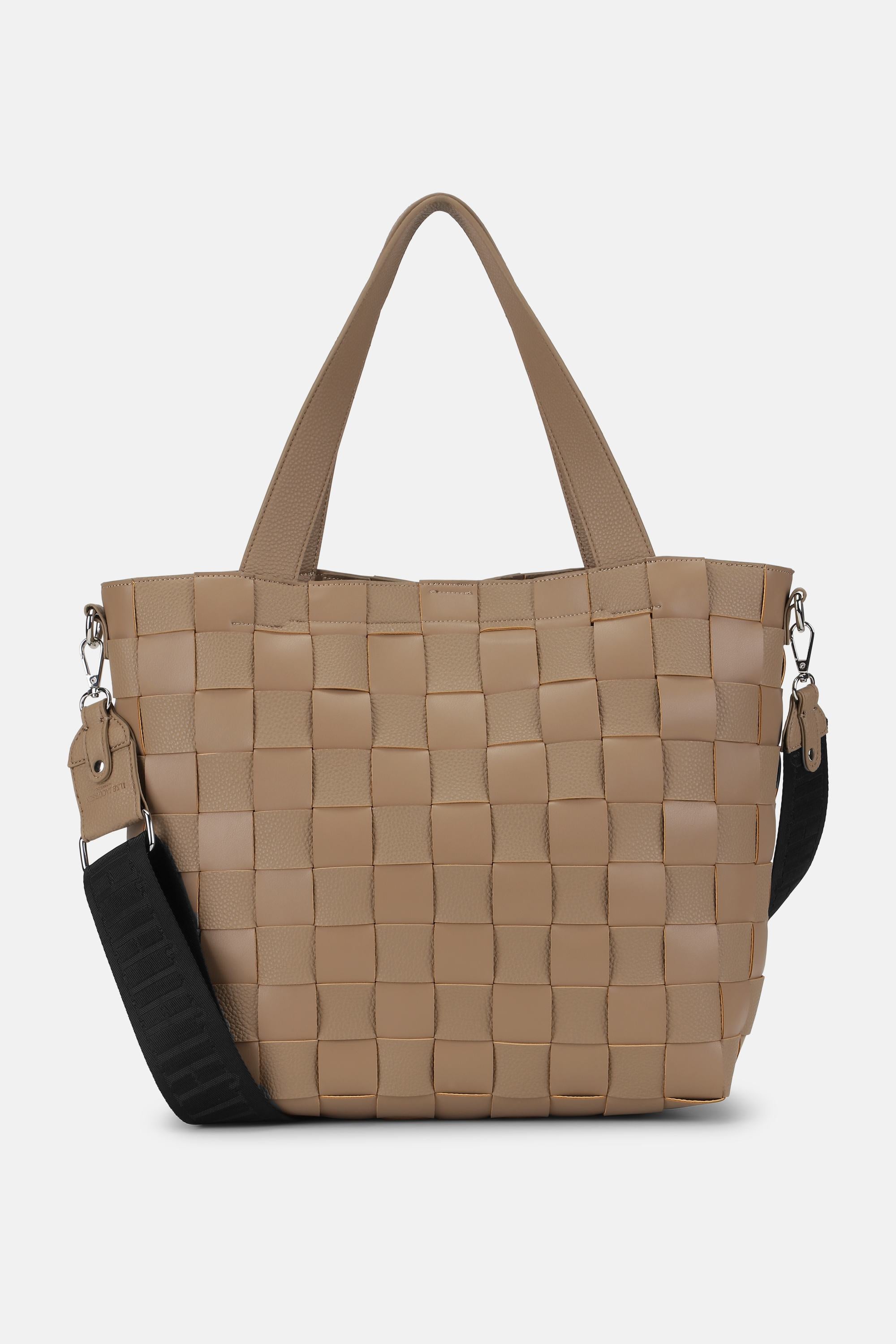 Crossbody Shopper Bag - Greige