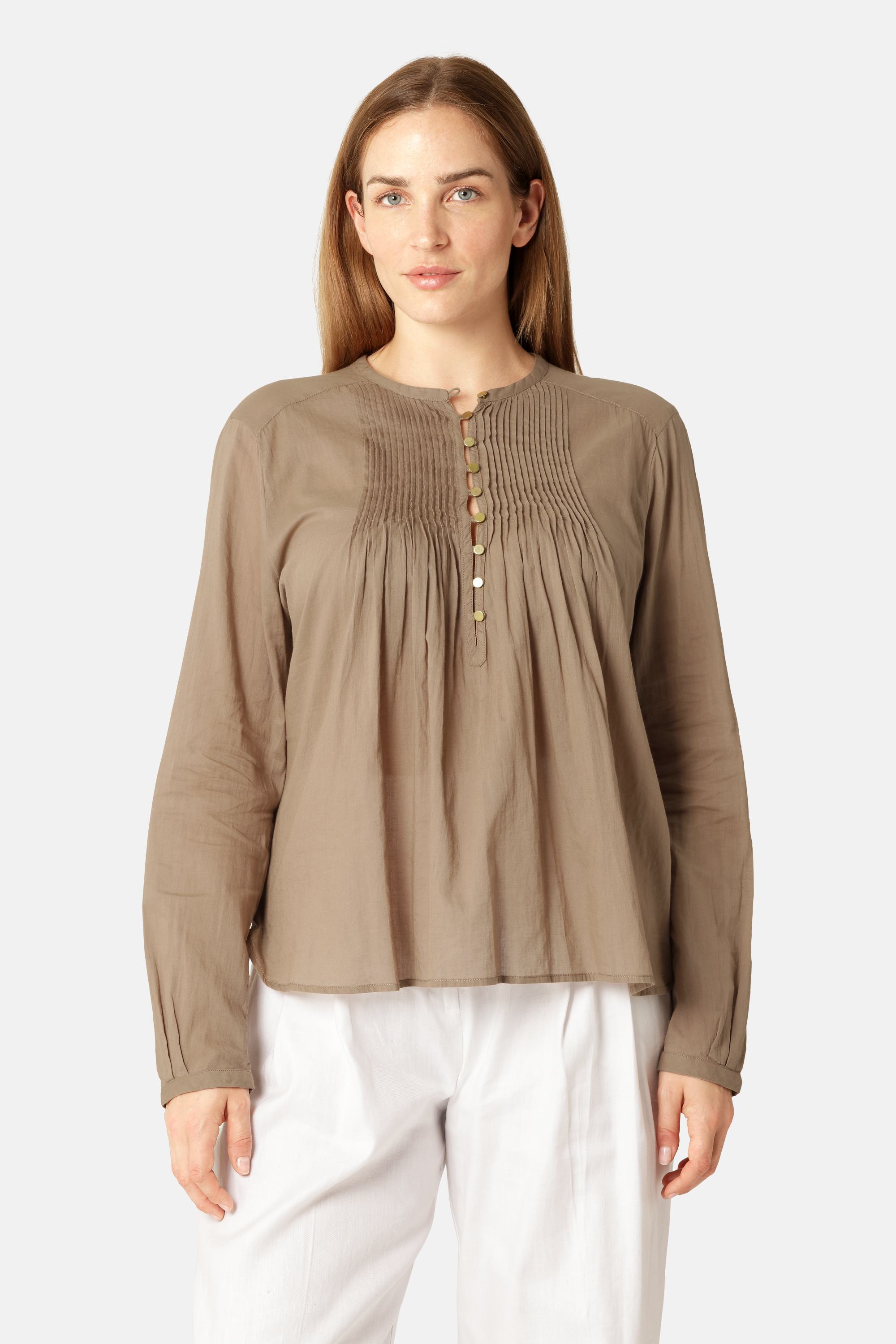 Long Sleeved Shirt - Greige