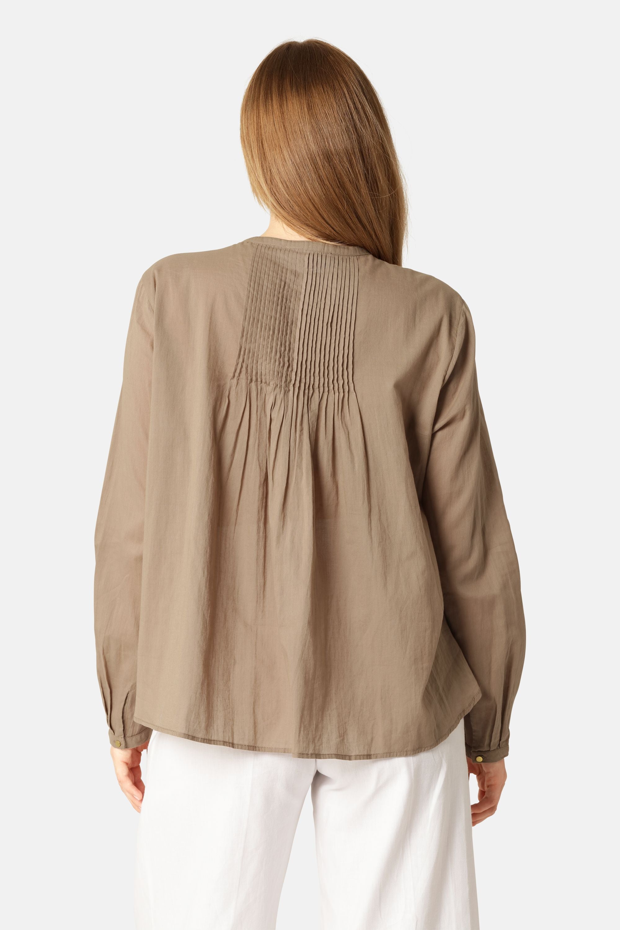 Long Sleeved Shirt - Greige