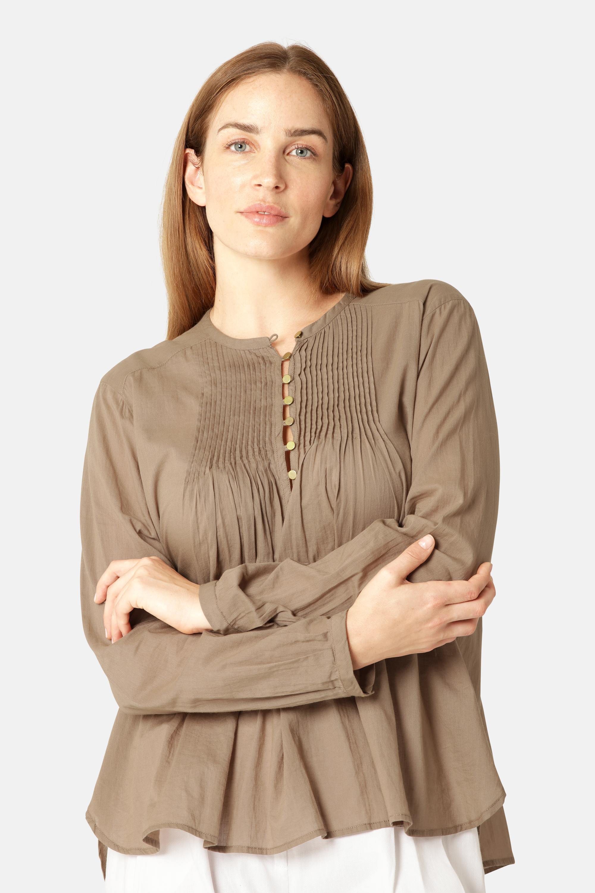 Long Sleeved Shirt - Greige