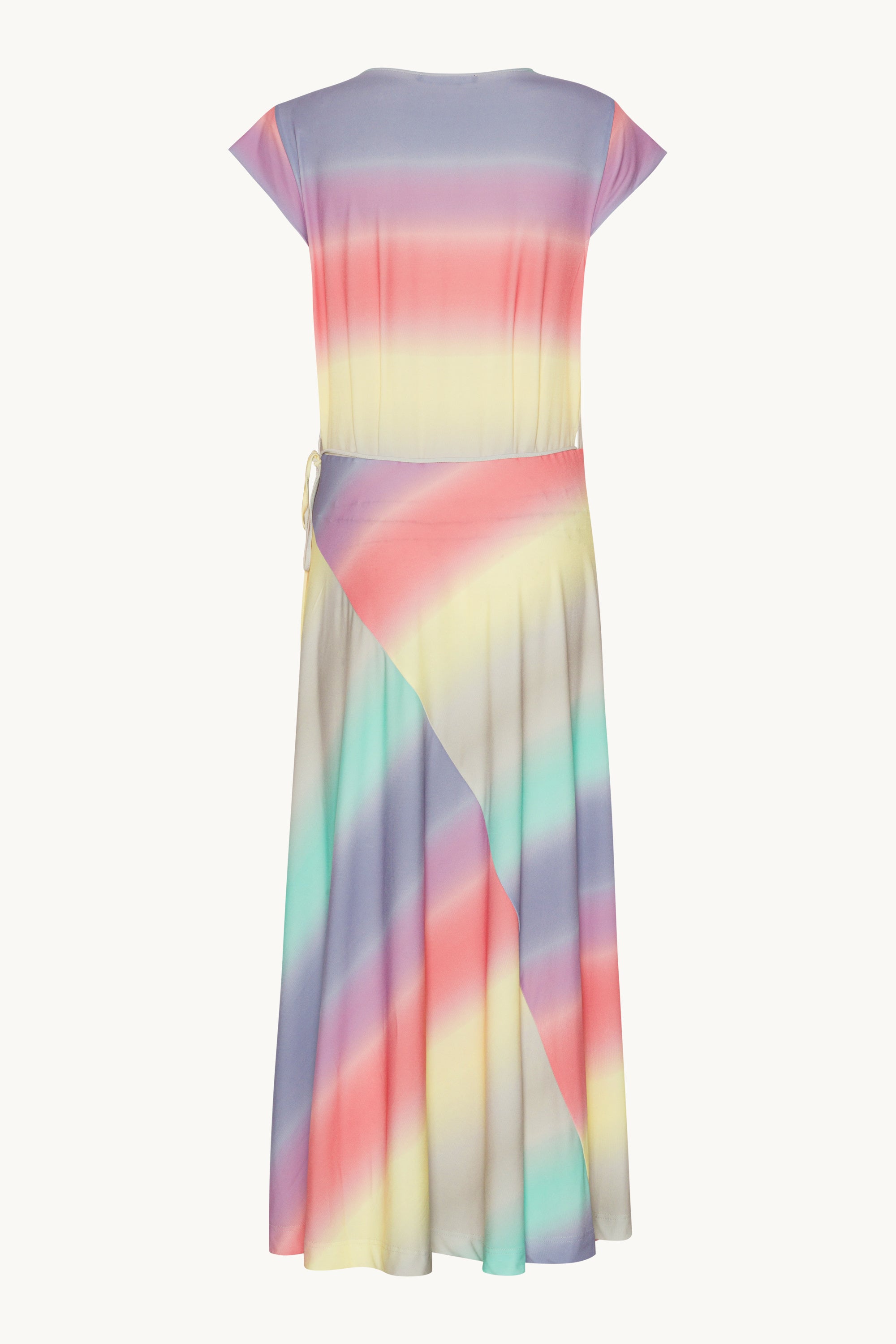 Long Wrapdress - Faded Sunset