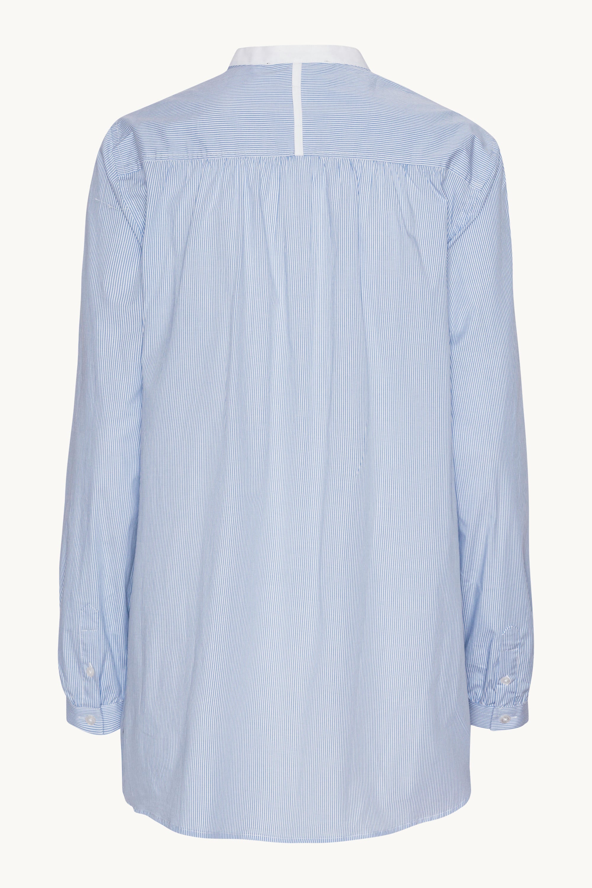 Classic Shirt Long Back Stripes - Heather