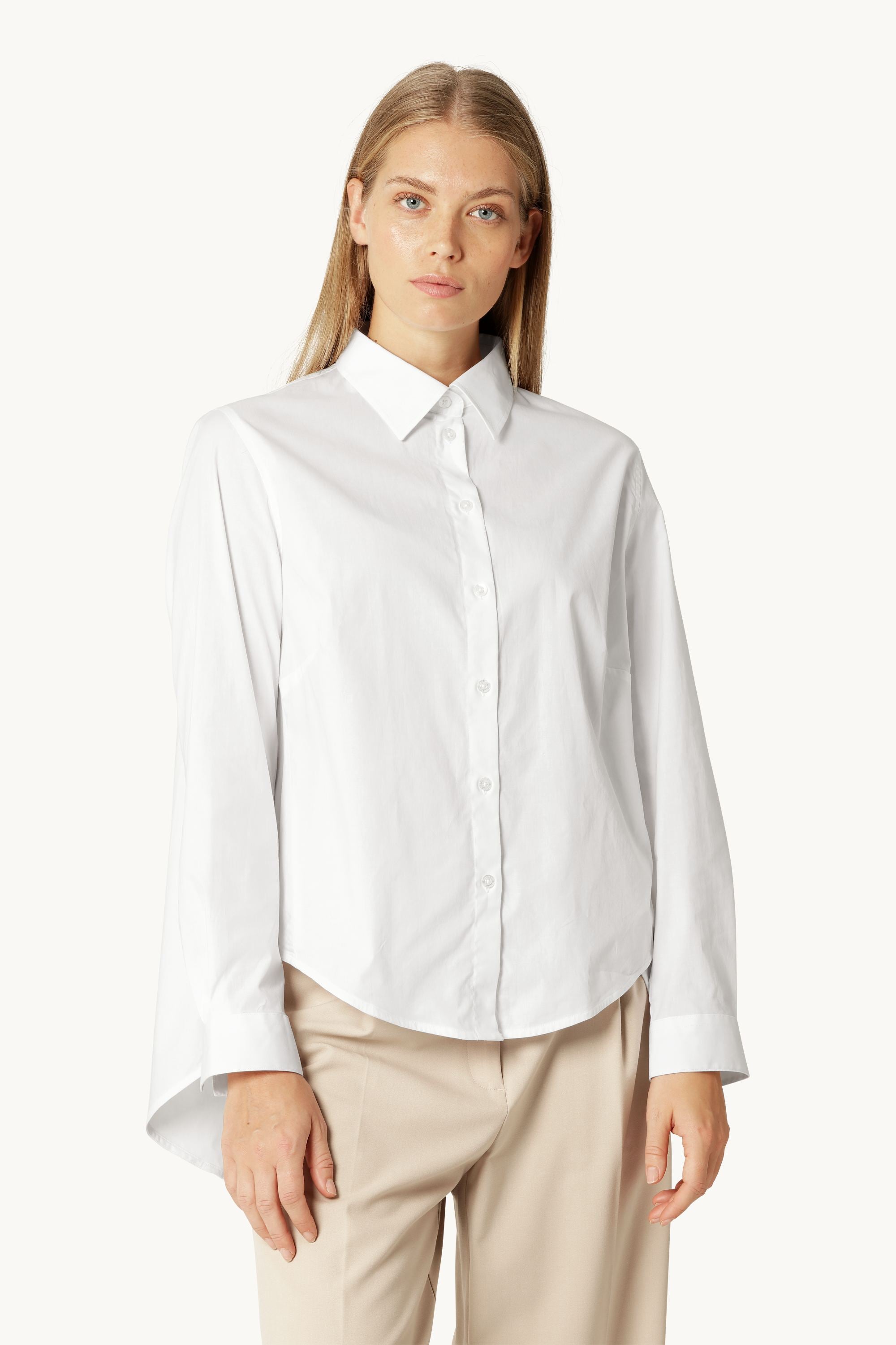 Shirt Flowy Back