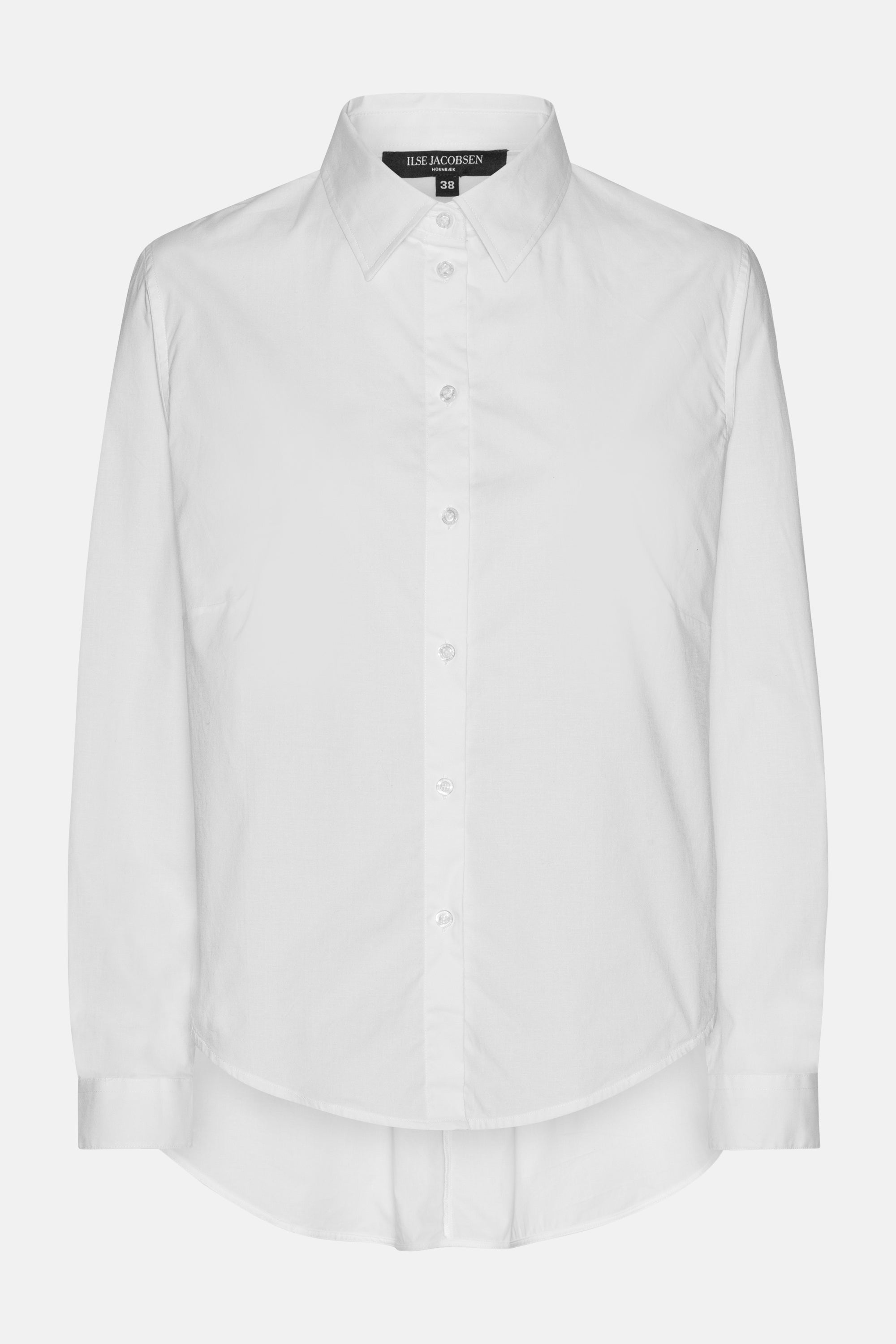 Shirt Flowy Back - White