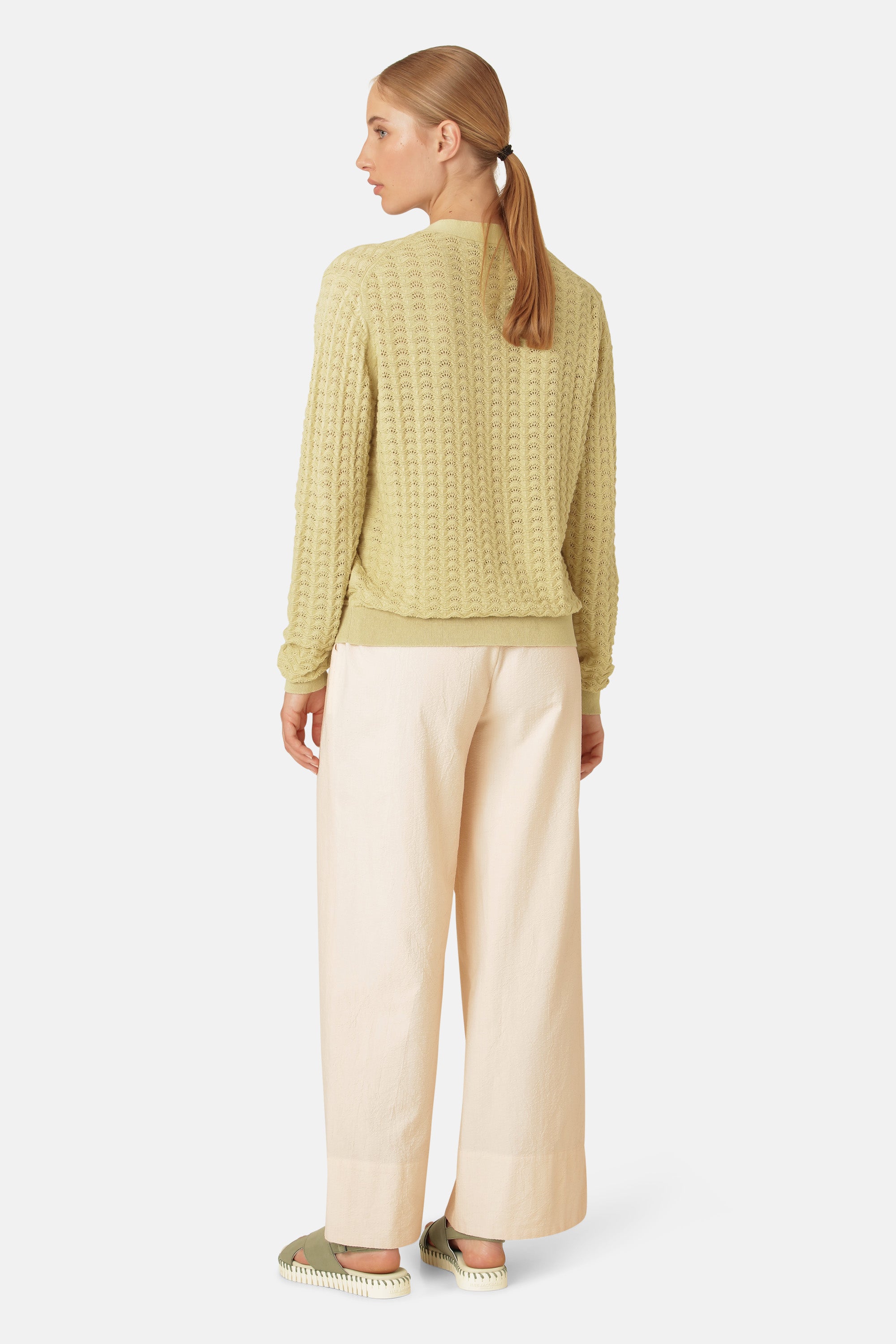 Ilse Jacobsen Hornbæk Miscellaneous Cardigan Clothes 459 Olive Grass