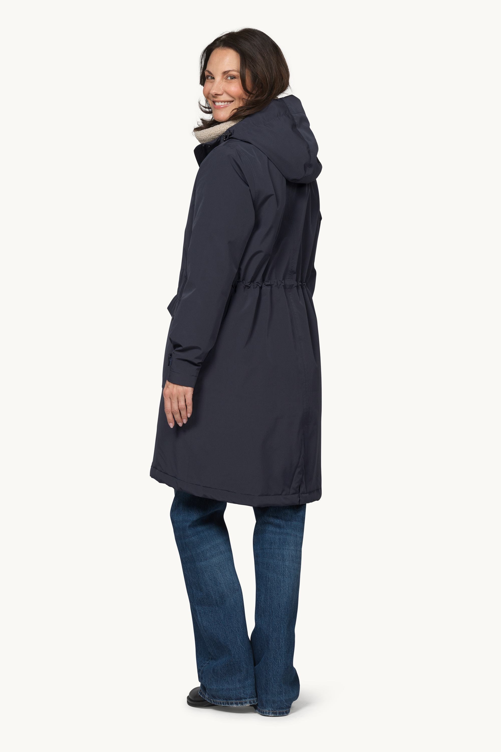 Softshell Raincoat - Dark Indigo