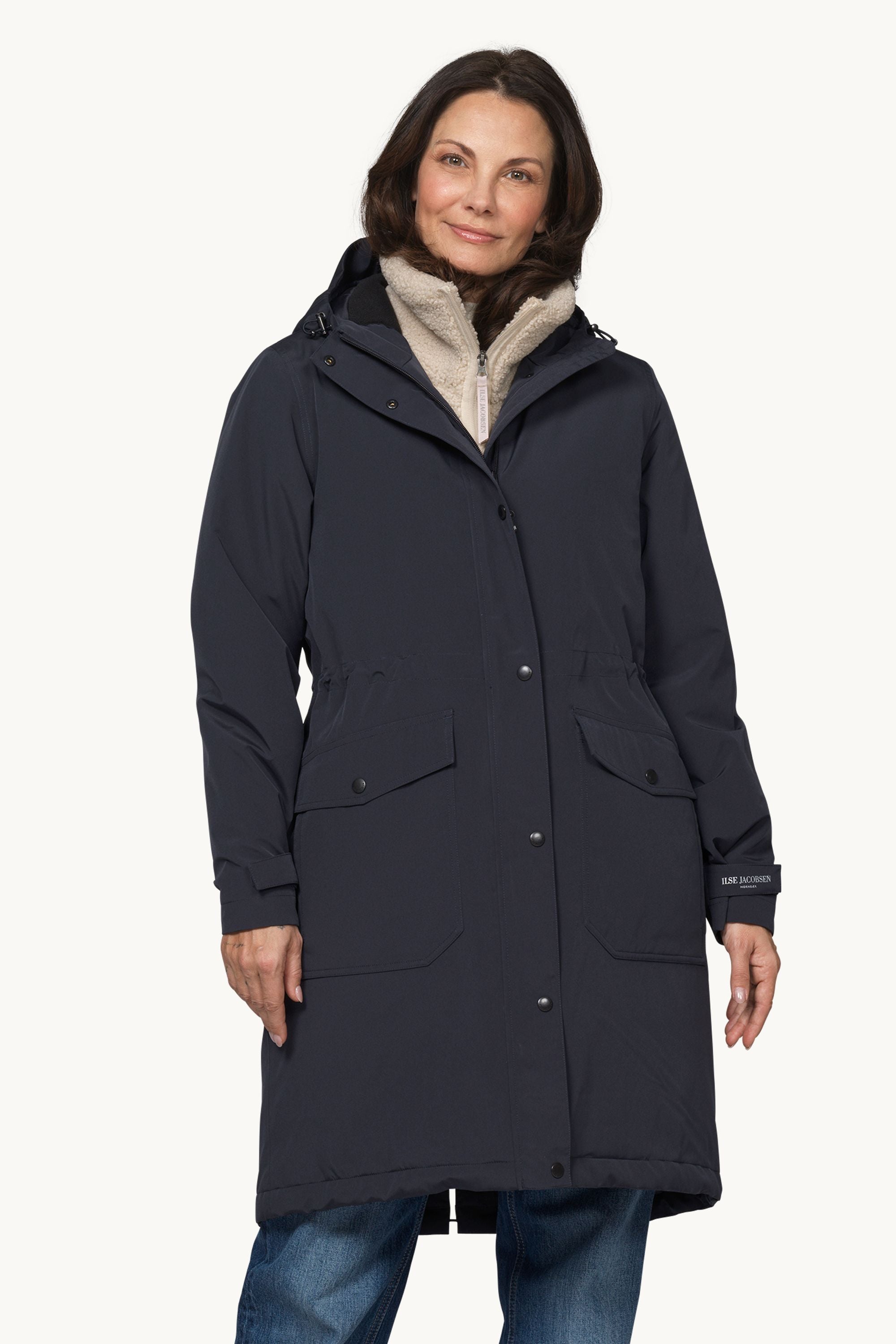 Softshell Raincoat - Dark Indigo