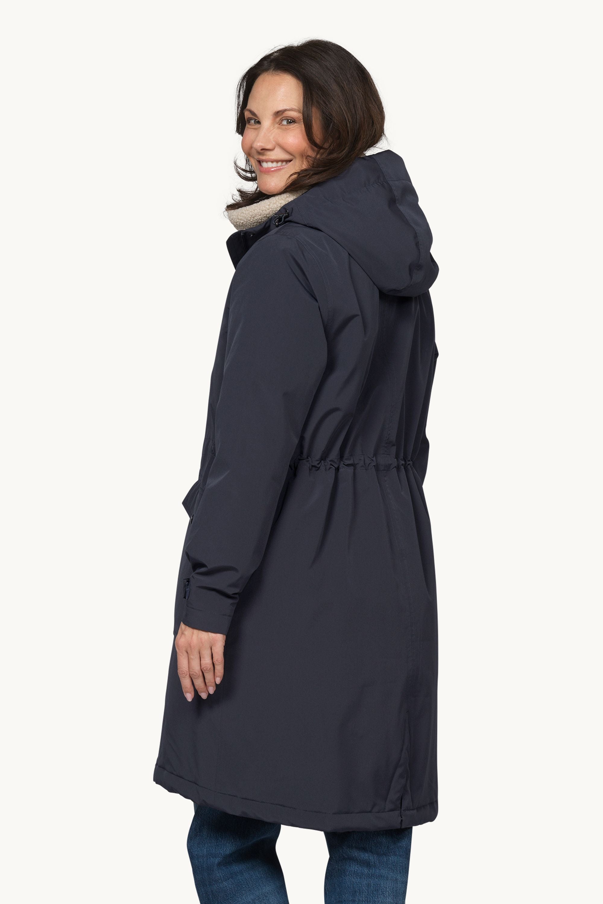 Softshell Raincoat - Dark Indigo