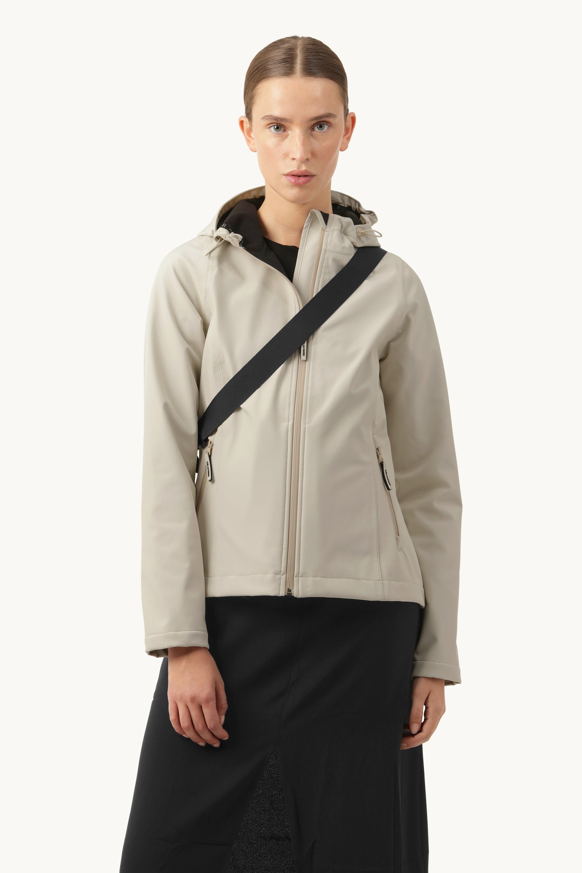 Short Softshell Raincoat - Bleached Sand