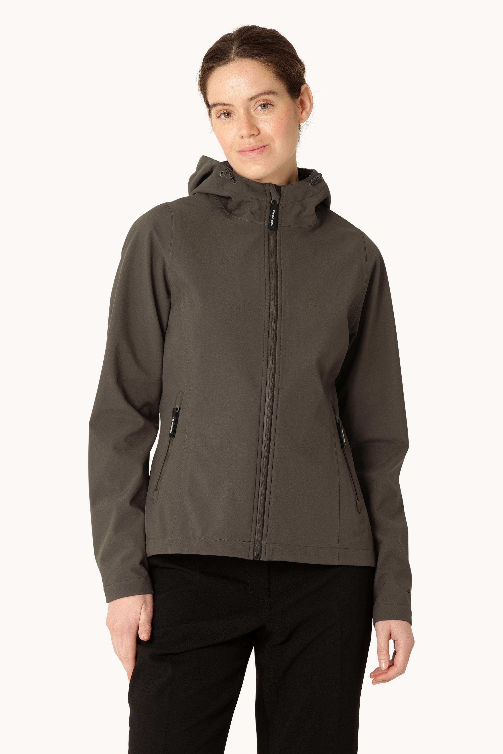 Short Softshell Raincoat - Wren