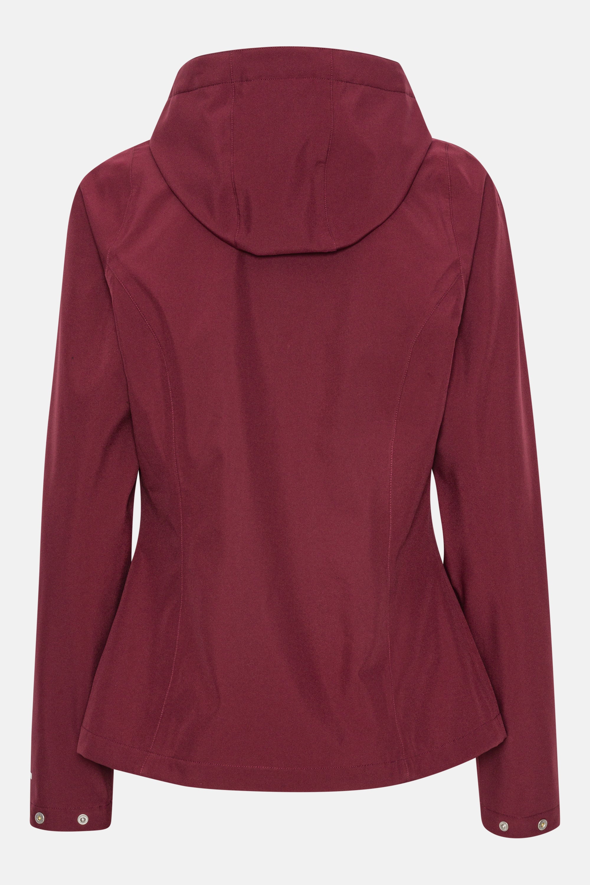 Short Softshell Raincoat - Maroon Banner