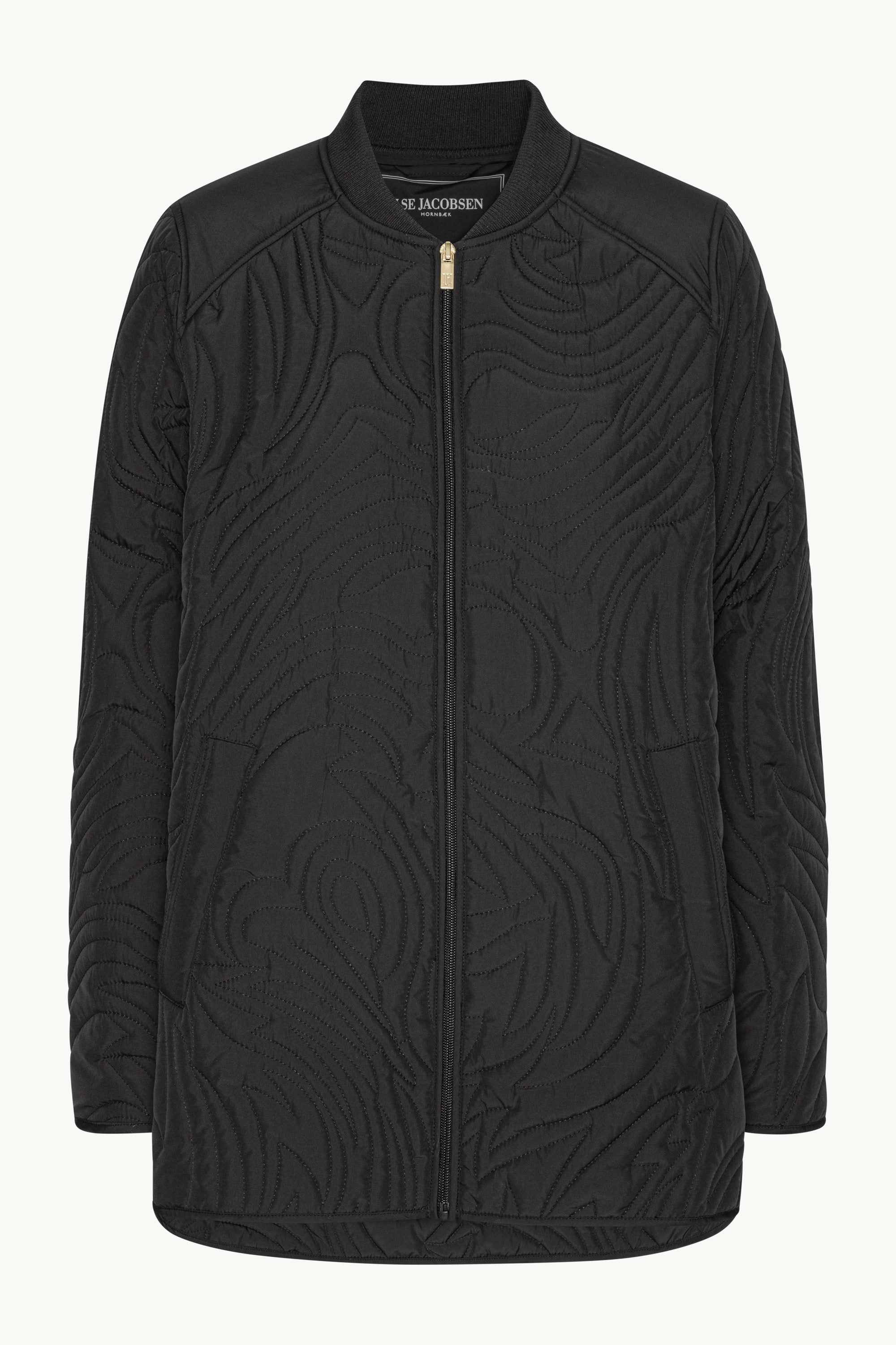 Short Quilt Jacket - Black