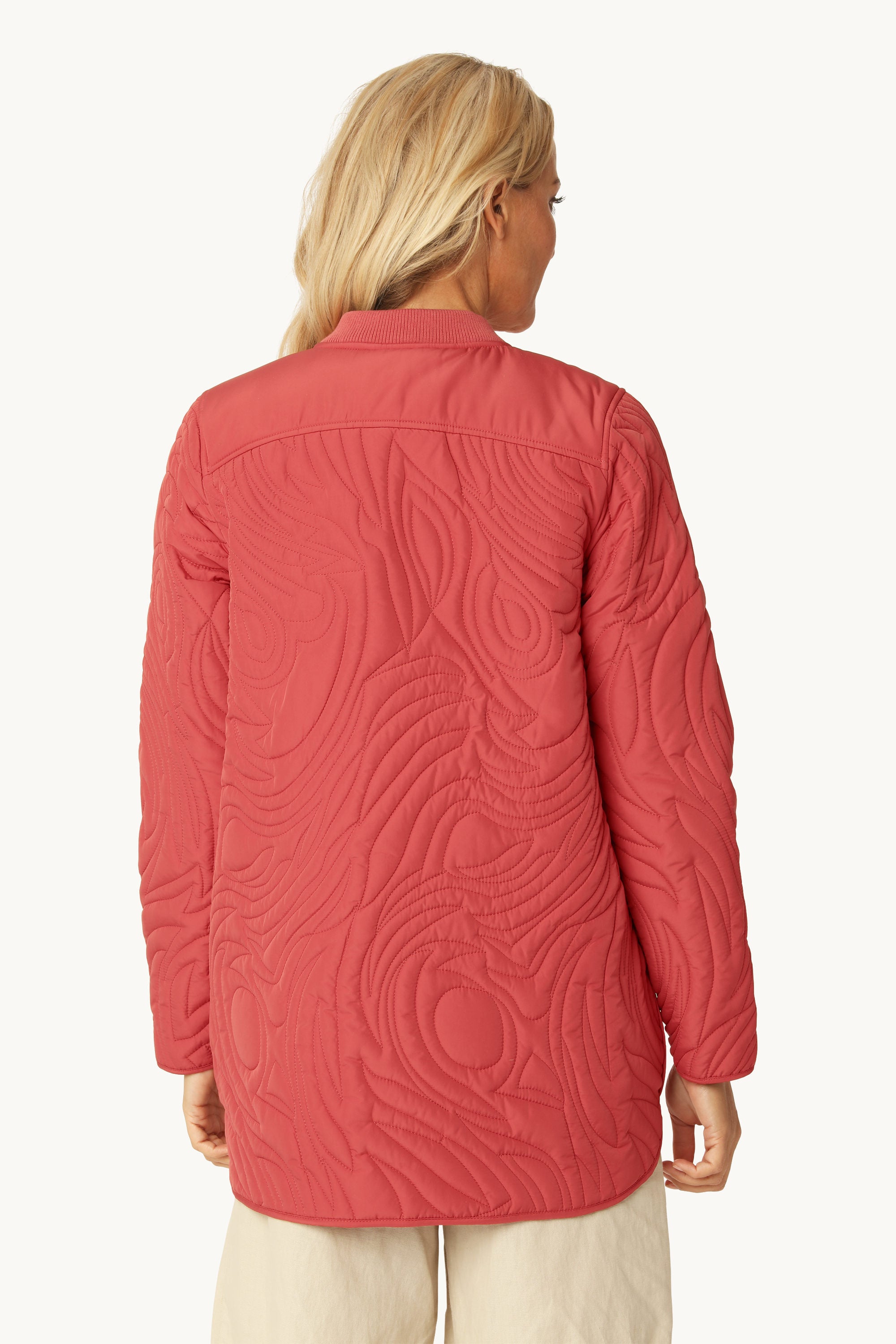 Short Quilt Jacket - Baked Apple