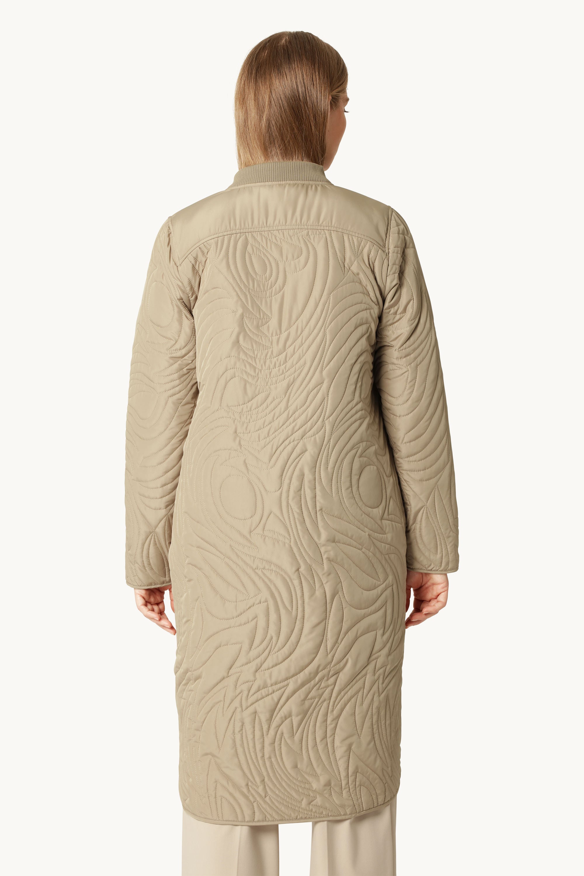 Quilt Jacket - Greige